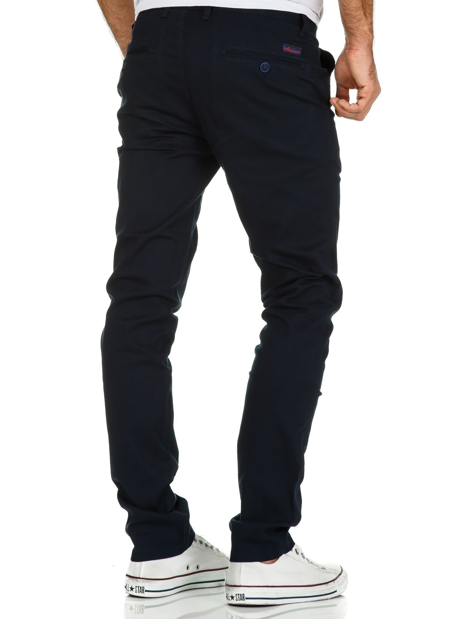 Amaci&Sons Chinohose ATLANTA Slim Fit Chino mit Stretch