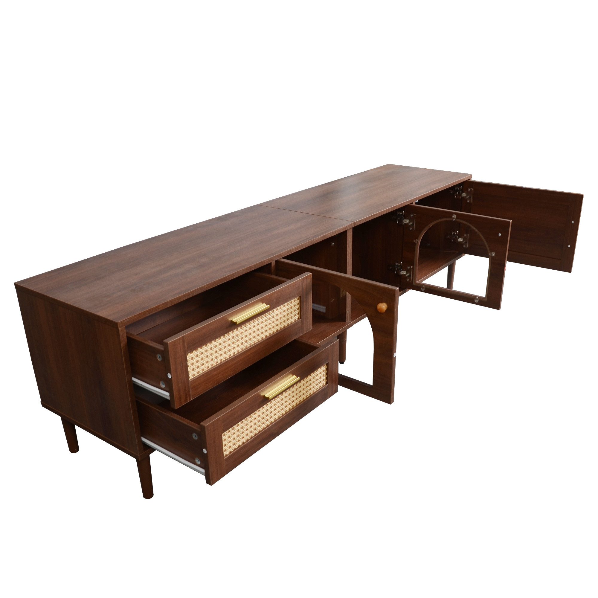 Gotagee TV-Schrank 180 cm TV-Möbel Schublade günstig online kaufen