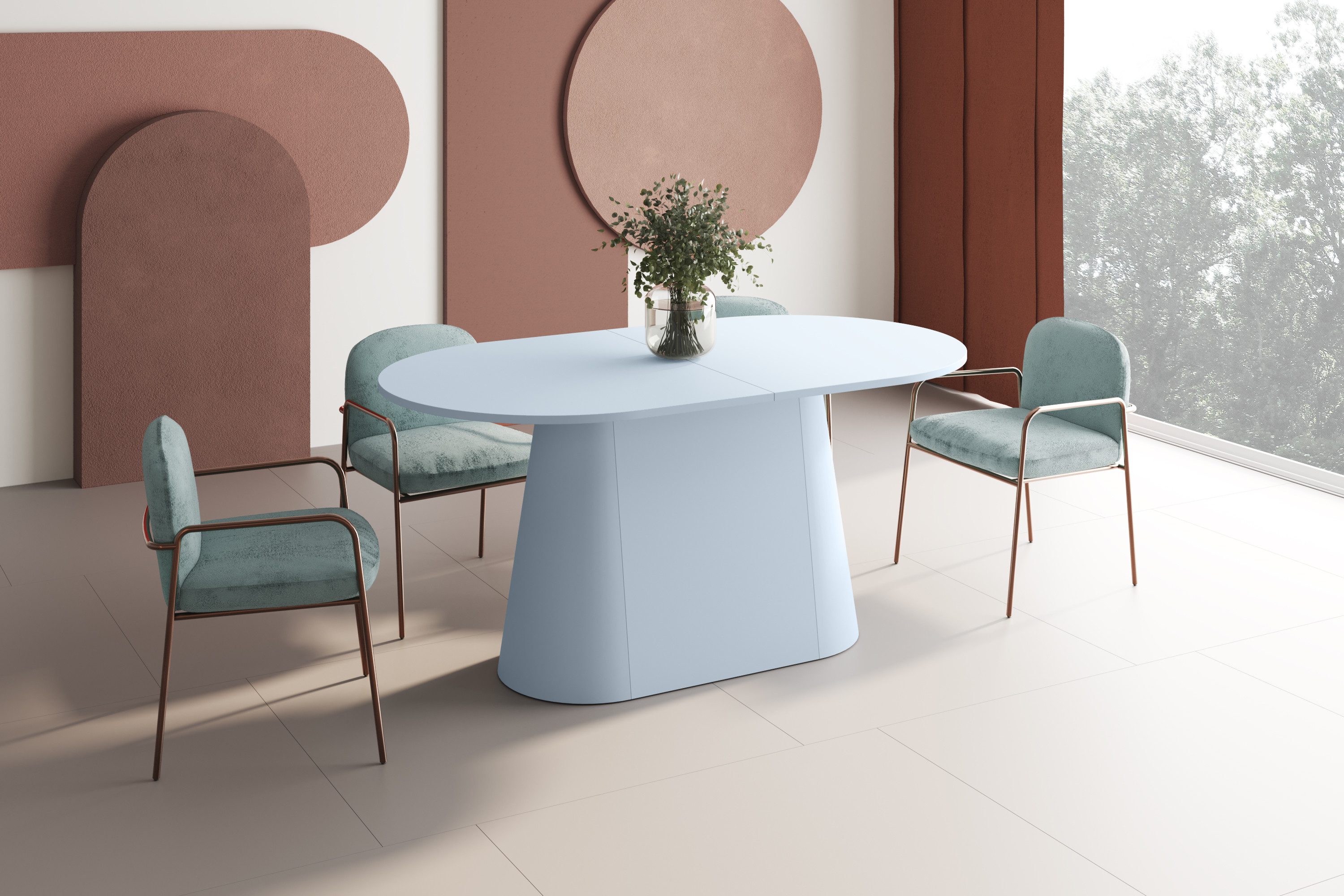 designimpex Esstisch Design Esstisch Tisch Cremona günstig online kaufen