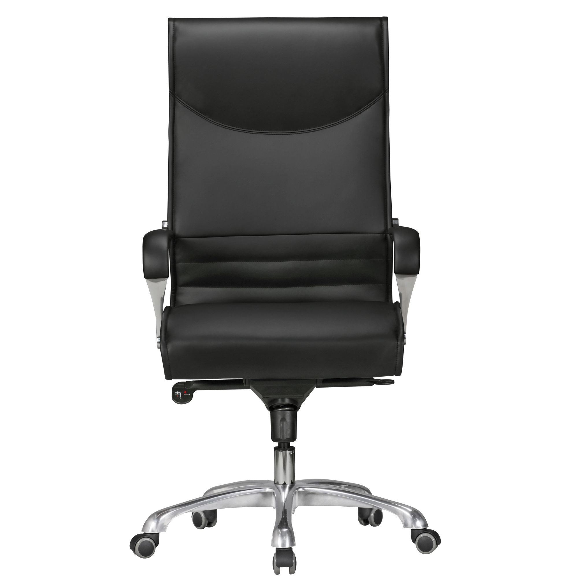 Amstyle Chefsessel SPM1.404 (Bürostuhl BIGBOSS Bezug Kunstleder Schwarz 150 kg), Drehstuhl mit Armlehnen, XXL Schreibtischstuhl
