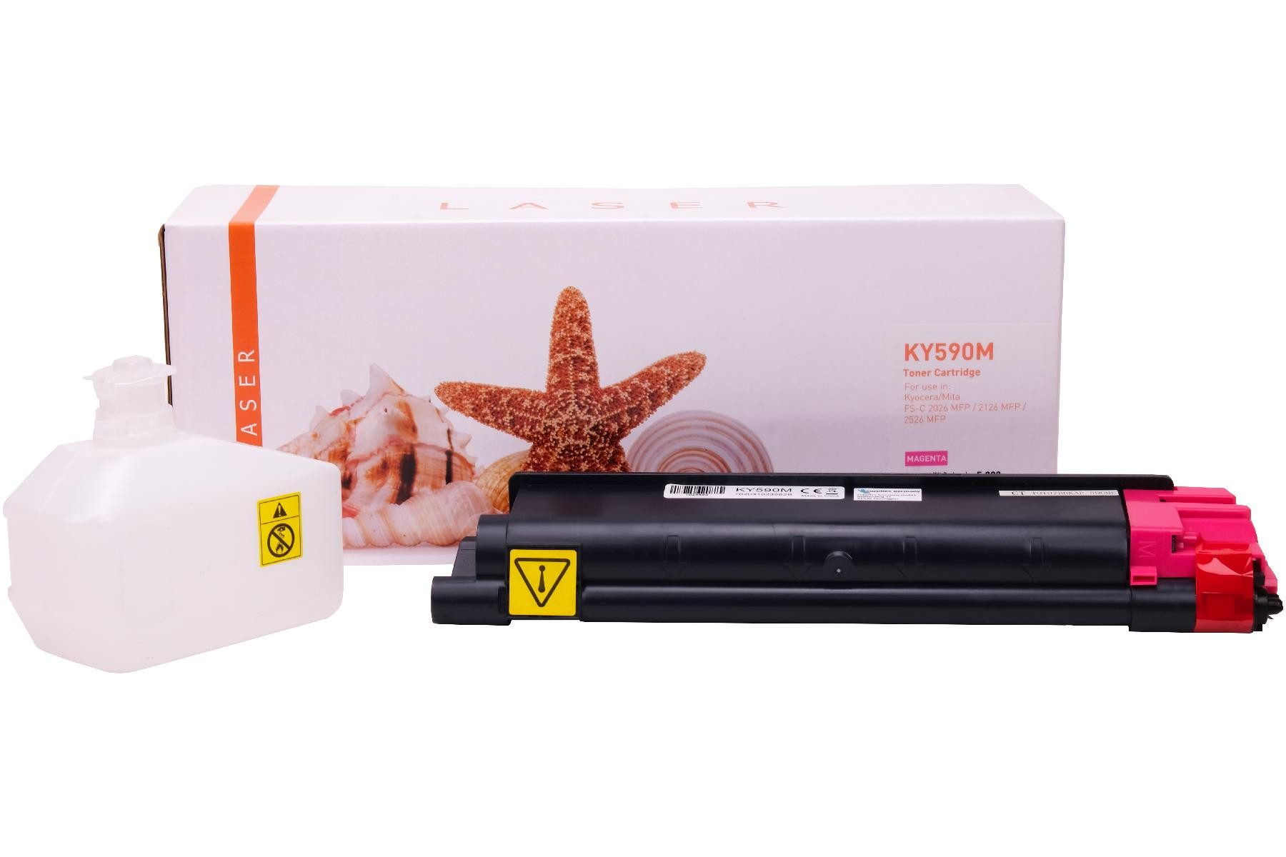 Supplies Germany Tonerkartusche 5.000 Seiten, (1-St), Toner-Kit magenta magenta 5000 Seiten