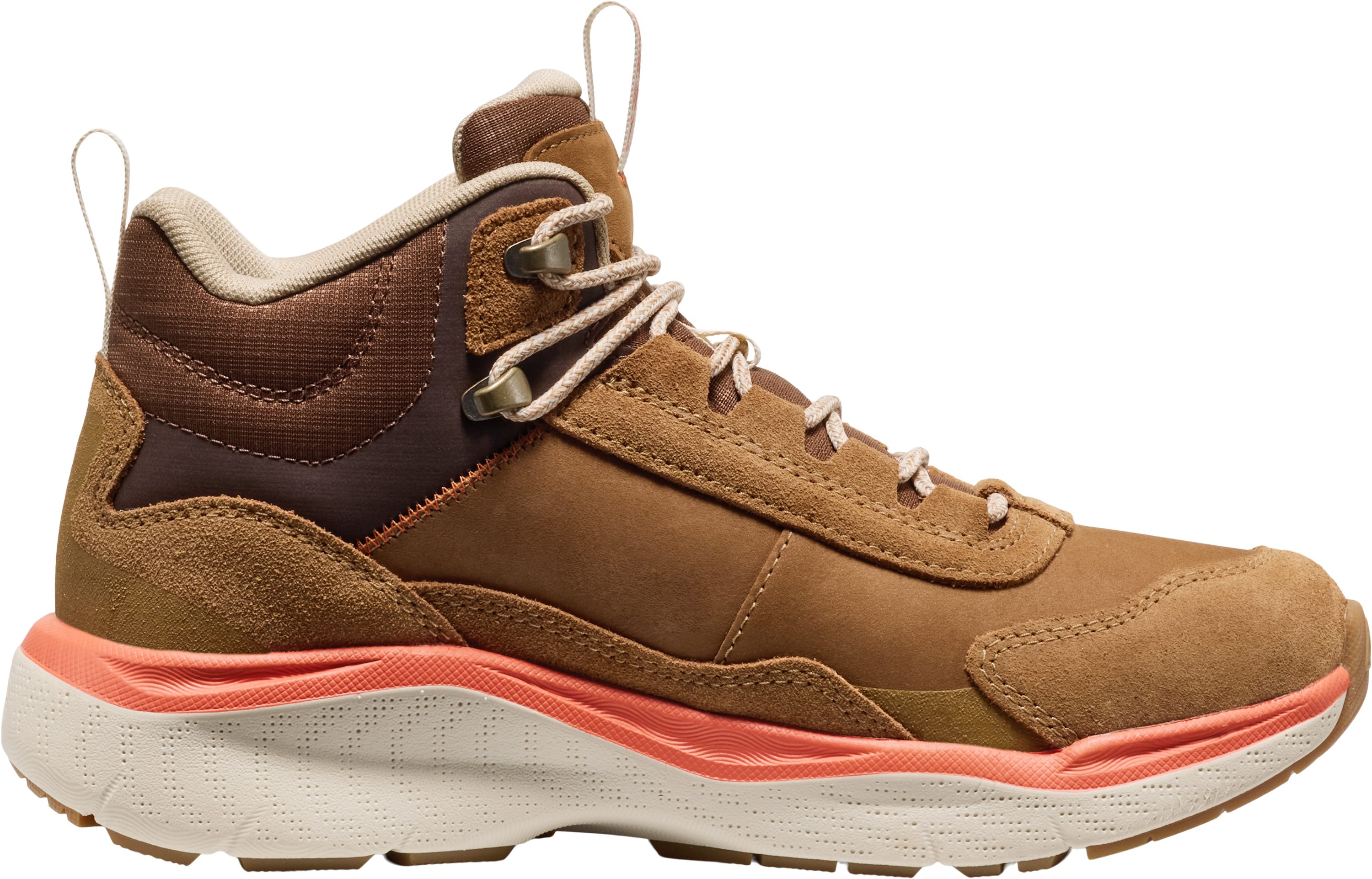 Keen LEIKI LEATHER MID WP Outdoorschuh Wanderschuh aus wasserdichtem Premium Leder, atmungsaktiv