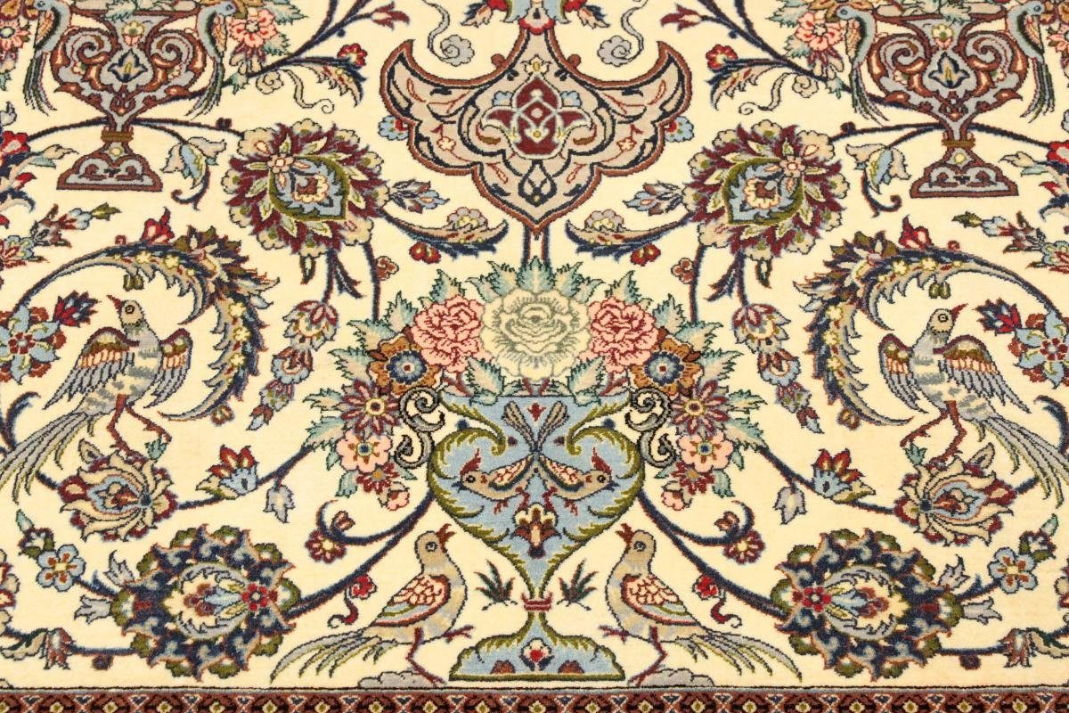 Orientteppich Isfahan Seidenkette Orientteppich, rechteckig, Trading, Handgeknüpfter 6 Höhe: Nain mm 150x233
