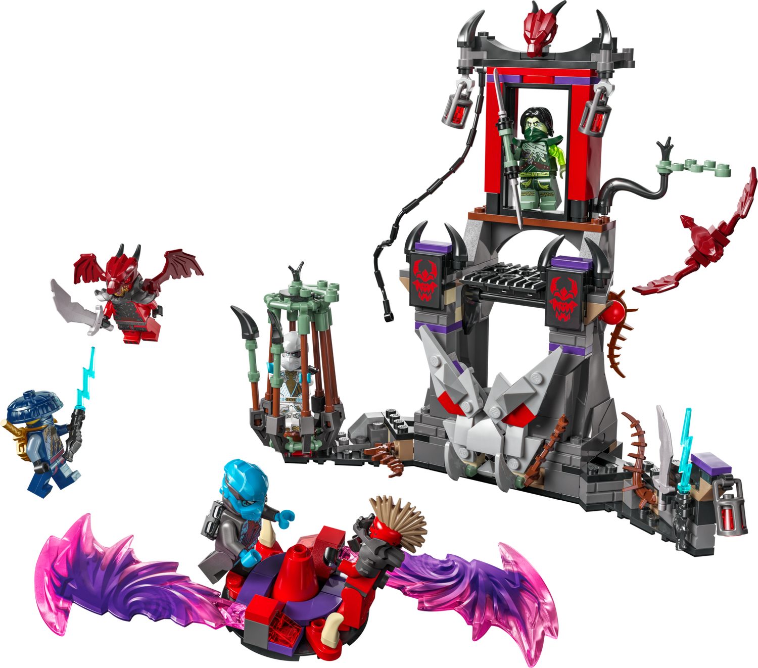 LEGO® NINJAGO 71841 Drachensturmdorf Spielbausteine, (Set, günstig online kaufen