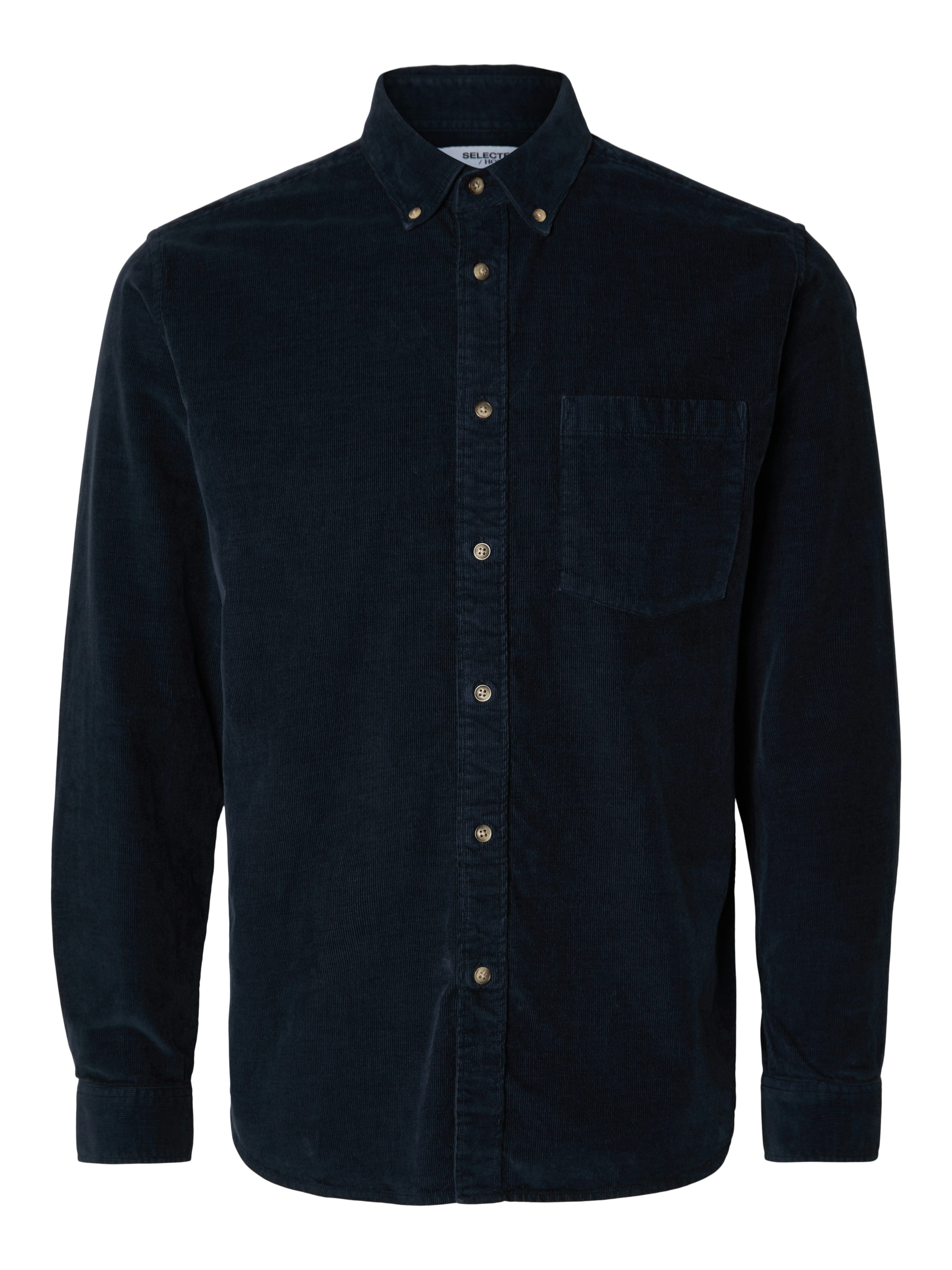Selected Langarmhemd SLHREG-DAN CORD SHIRT LS günstig online kaufen