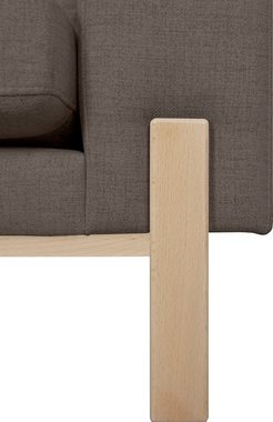 OTTO products Loveseat Hanne, Verschiedene Bezugsqualitäten: Baumwolle, recyceltes Polyester