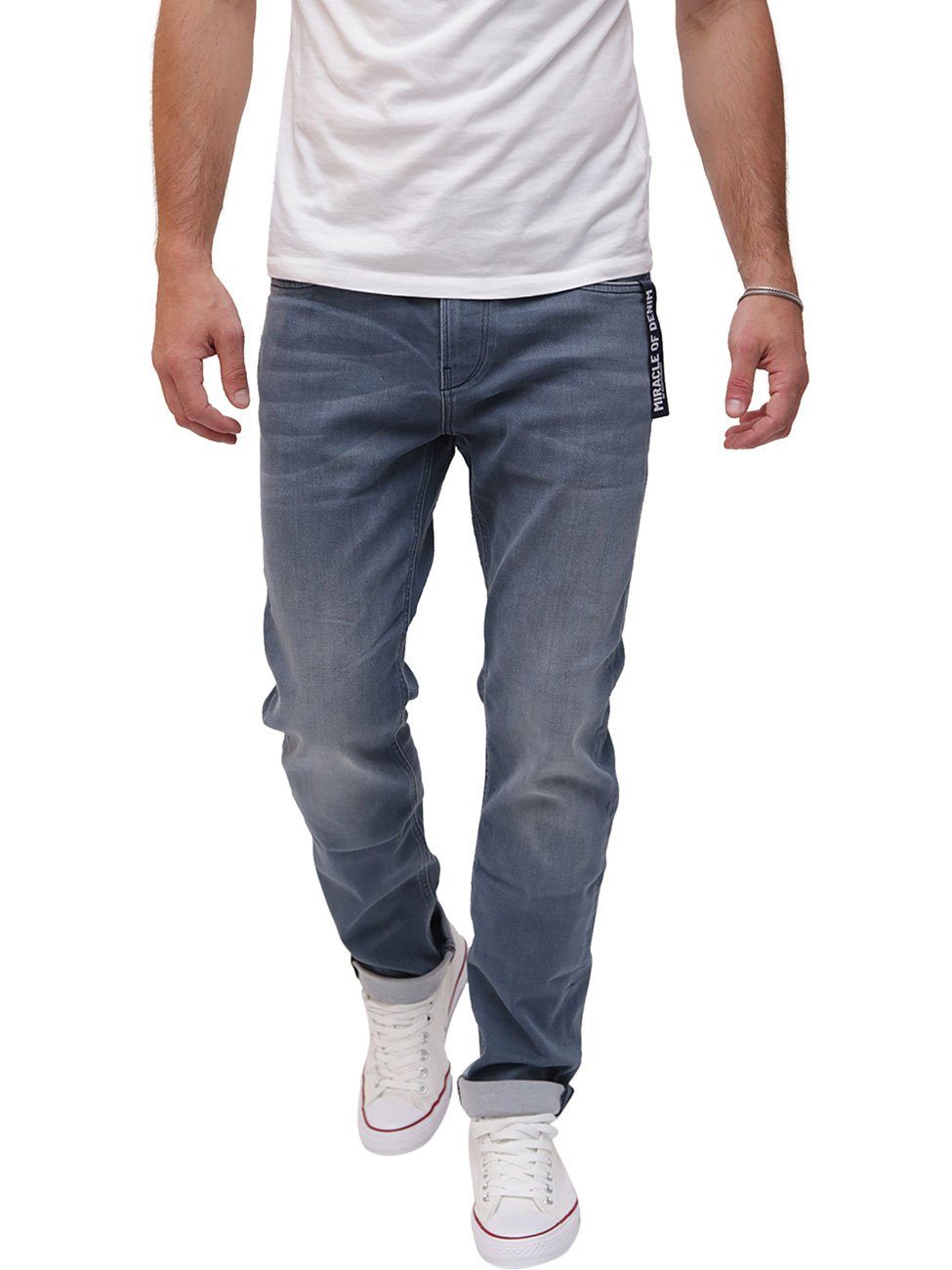 Straight-Jeans of mit Stretch Miracle RICARDO Denim