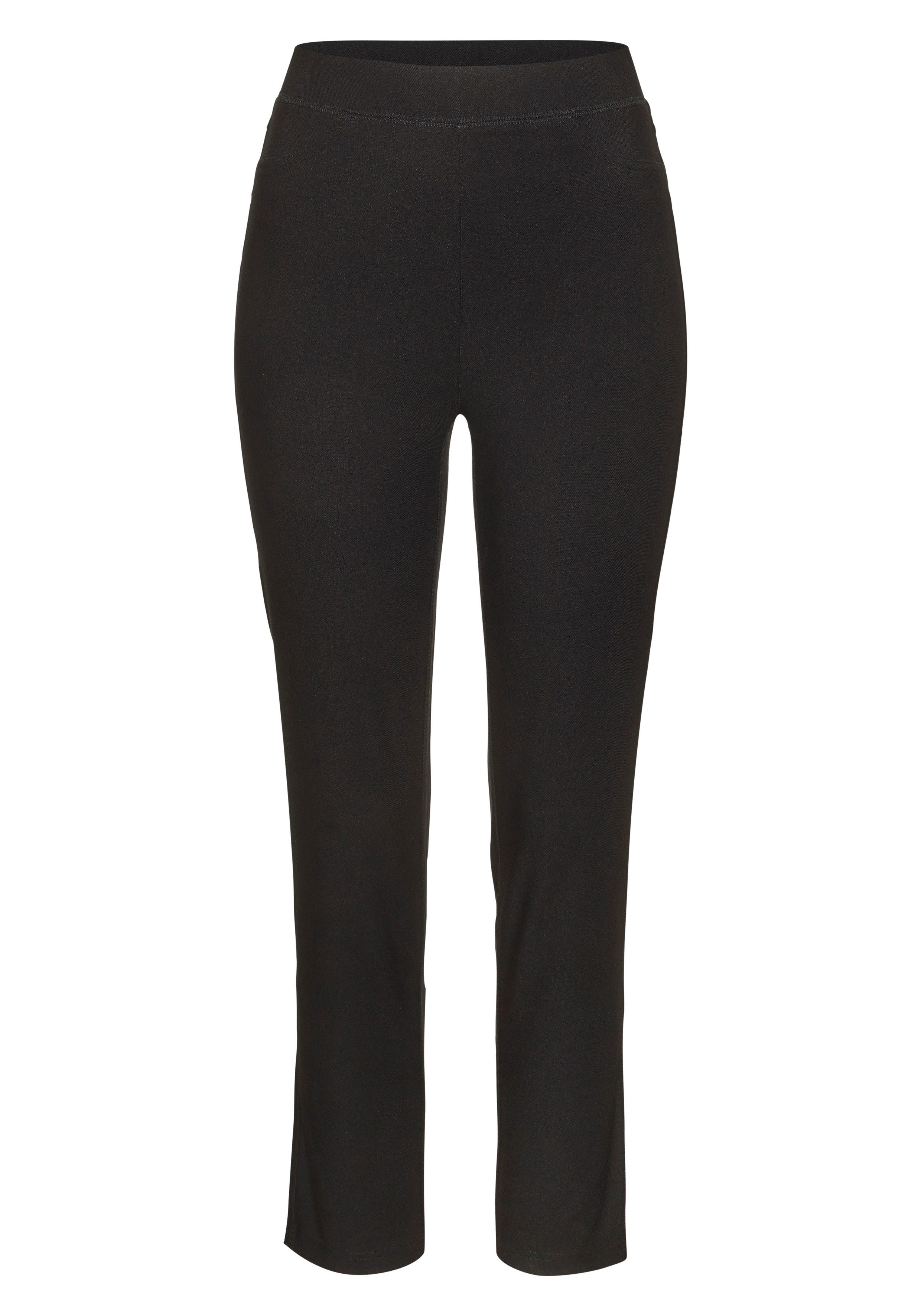 Vivance by Lascana Schlupfhose aus bequemer Stretchware und elastischem Bündchen schmale Passform, business-chic – Bild 2 von 5
