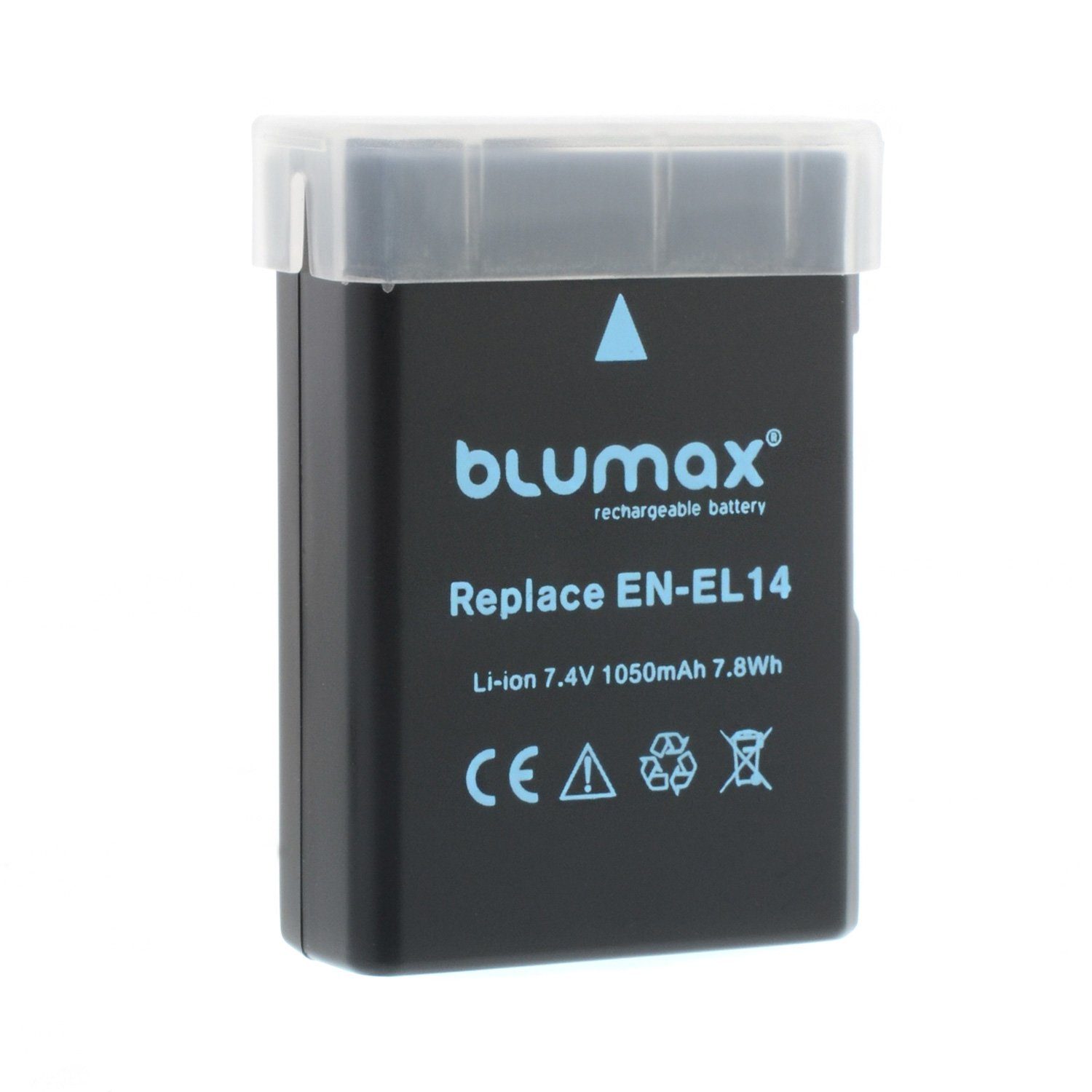 Blumax 2x EN-EL14 D3300 D5300 1050 D5600 P7800 mAh D5500 Kamera-Akku