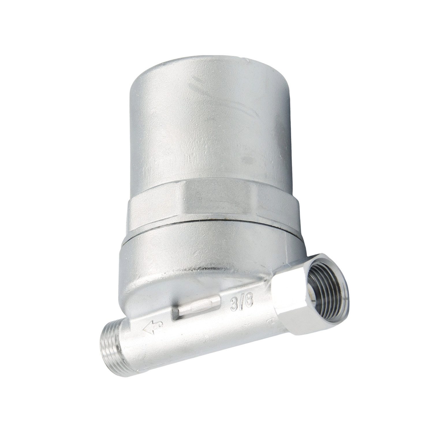 Caleffi Wasser-Druckminderer Wasserschlagdämpfer 3/8 Zoll IG für Spülen und Waschmaschinen
