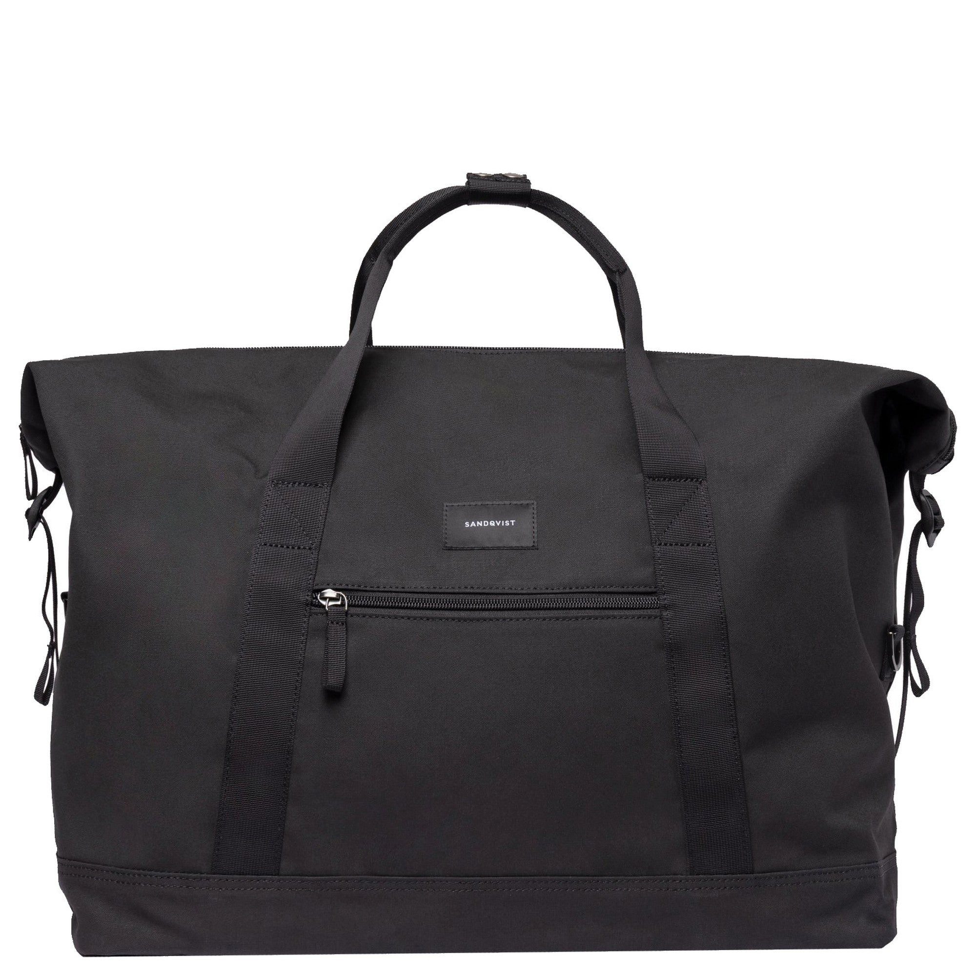 Sandqvist Reisetasche Sture - Reisetasche 48 cm (black with black webbing)