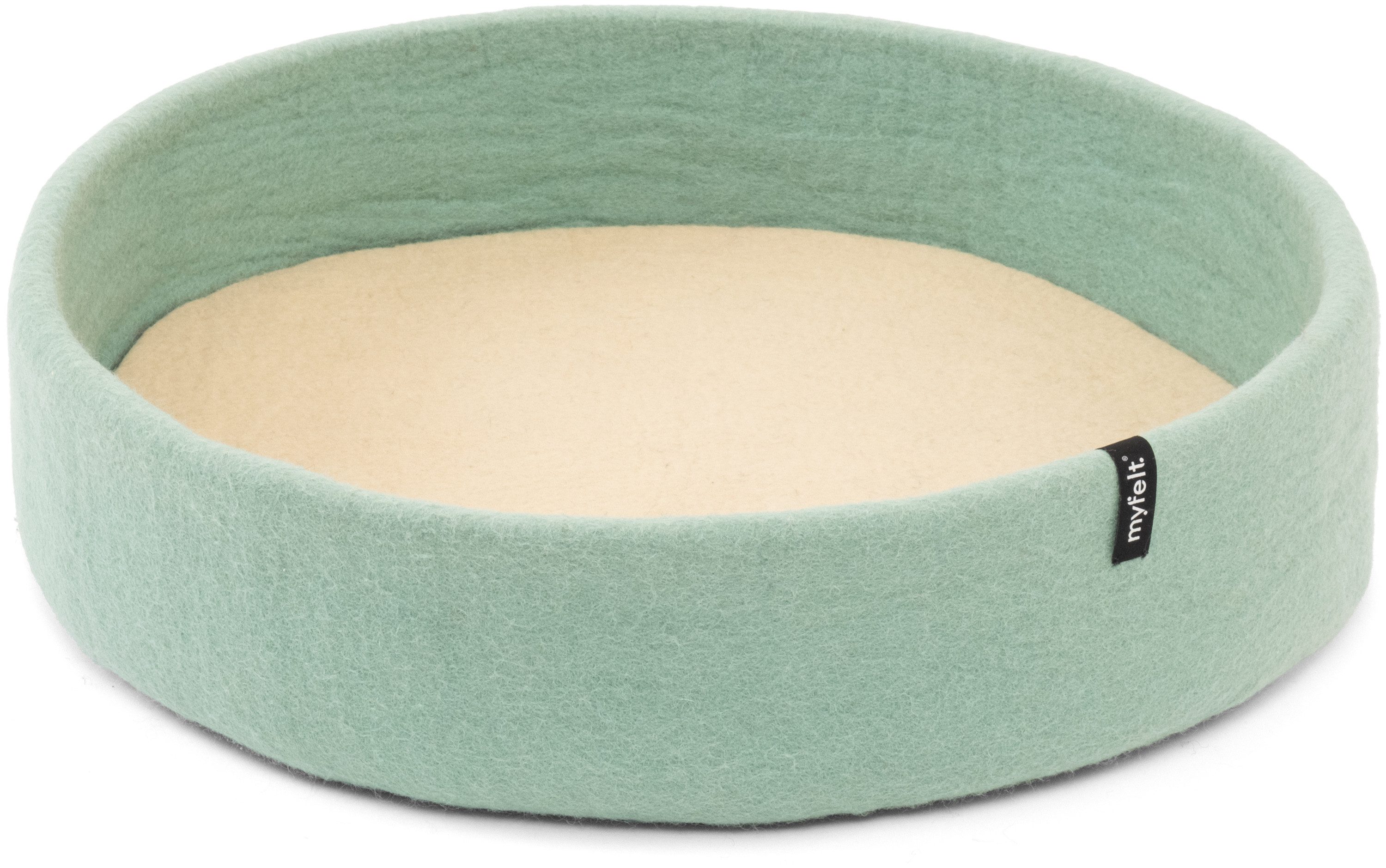 myfelt Tierkorb Filz Hundekorb mit Inlay, aus 100% reiner Schurwolle, antibakteriell und schmutzabweisend, natürlich und ökologisch