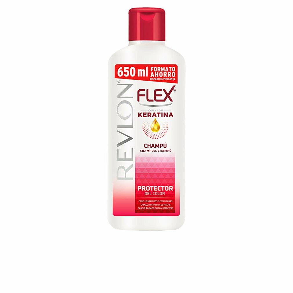 FLEX Haarkur hair ml dyed&highlighted 650 Revlon shampoo KERATIN