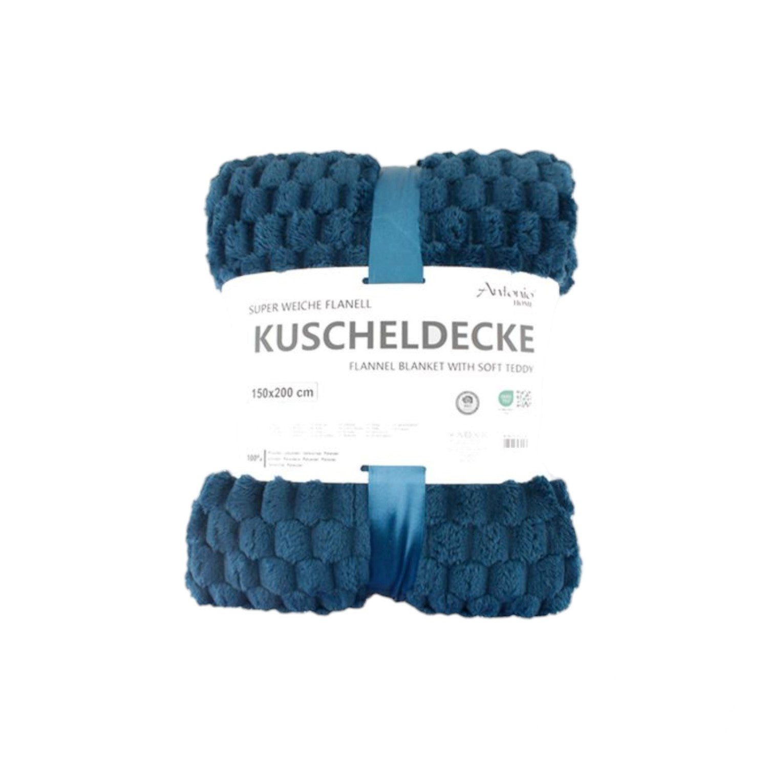 Wohndecke Premium Kuscheldecke » Waffeloptik Wohndecke, Antonio, » Couchdec günstig online kaufen