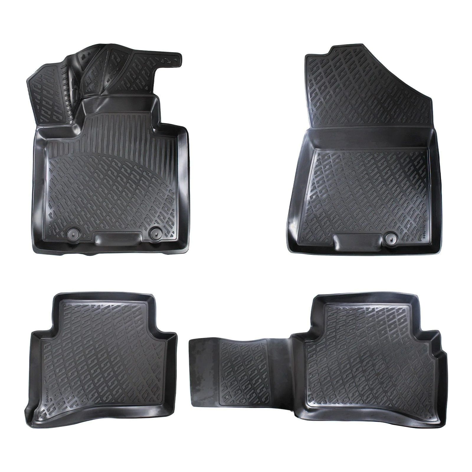 fussmattenprofi.com Auto-Fußmatte 3D Auto Fussmatten für Hyundai Tucson 3 2015-2020 (1 St), für Hyundai Hyundai Tucson