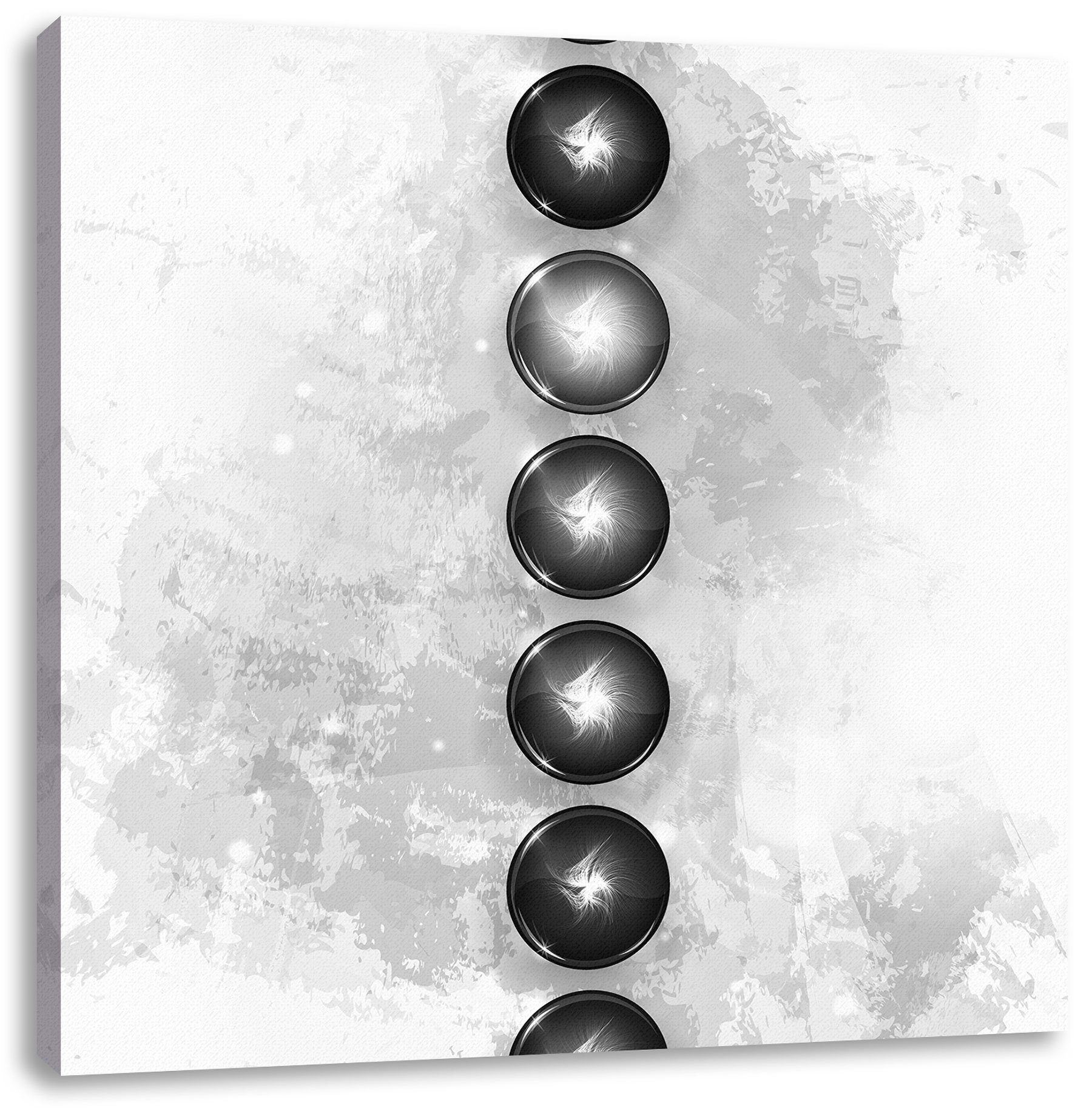 Pixxprint Leinwandbild Chakra des Körpers, Chakra des Körpers (1 St), Leinwandbild fertig bespannt, inkl. Zackenaufhänger