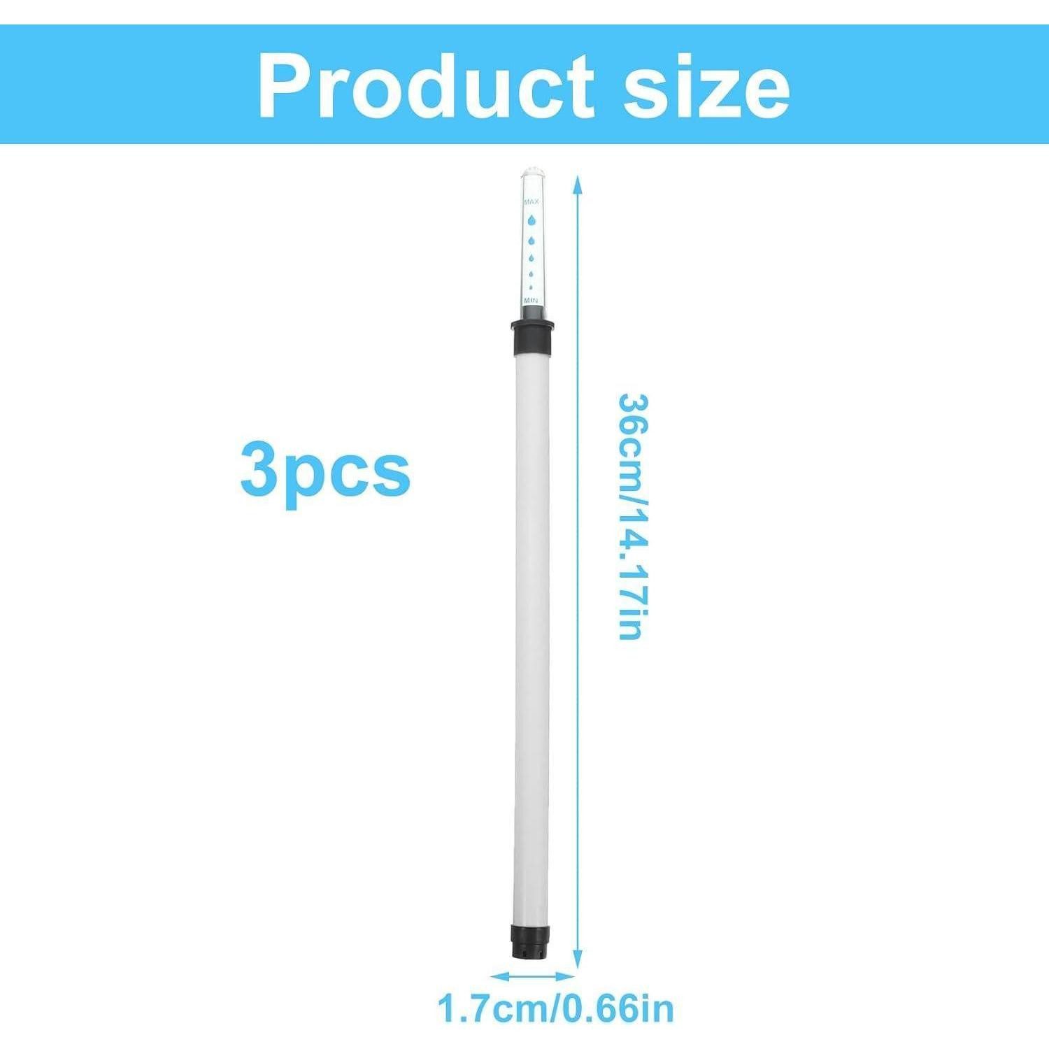 Feuchtigkeitsmesser 3er Set 36cm Wasserstandsanzeiger Pflanzen Zimmerpflanzen Gartenarbeit