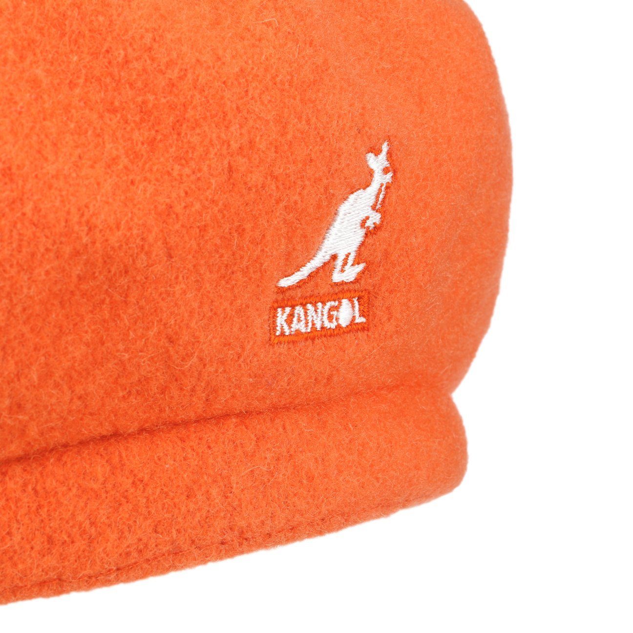 (1-St) orange Kangol Baskenmütze Wollbaske