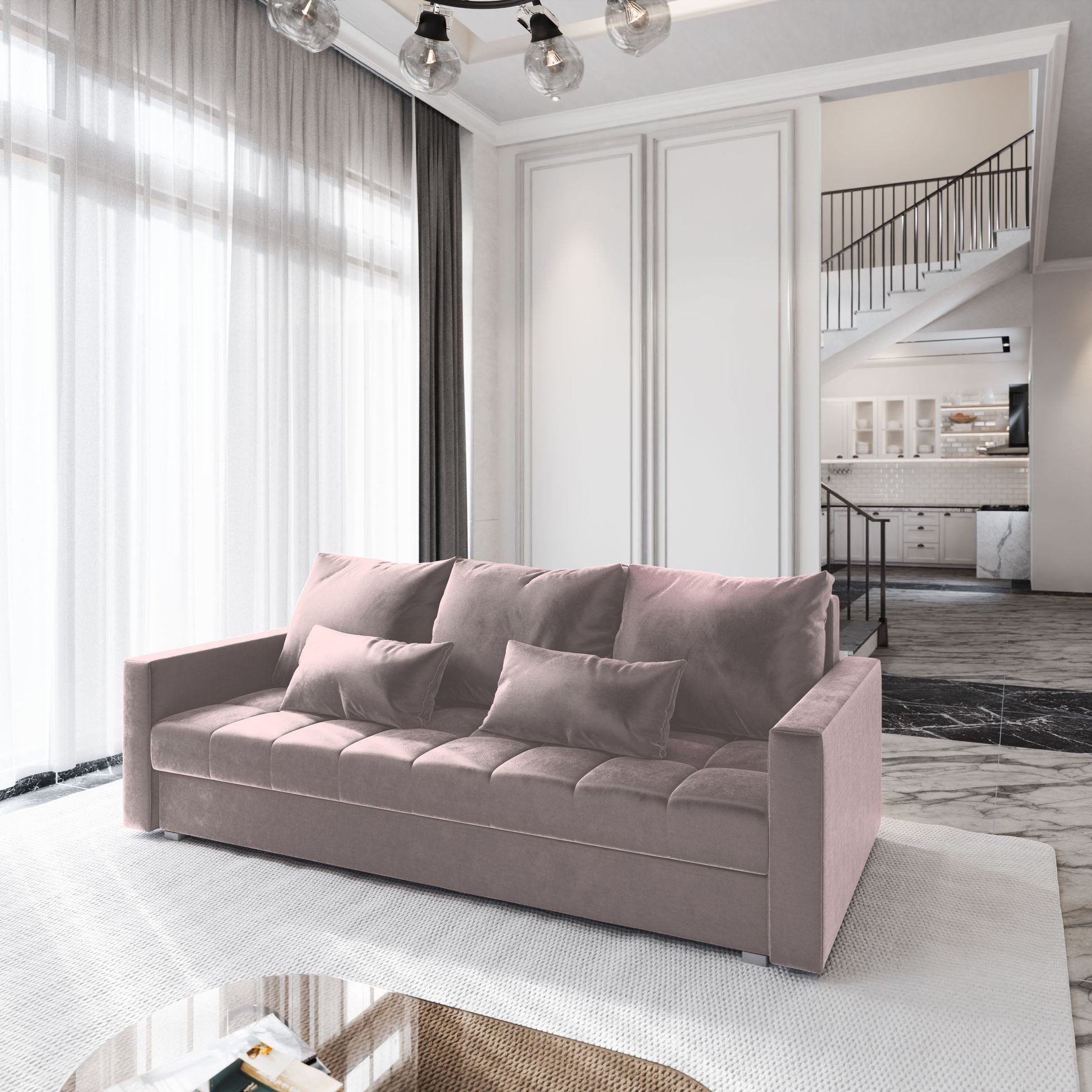 Masseno Sofa SIRO mit Schlaffunktion, Schlafsofa, günstig online kaufen
