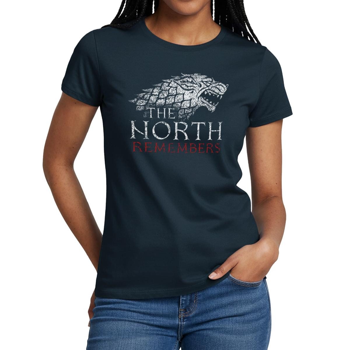 T-Shirt Game Of Thrones The North Remembers Frauen T-Shirt