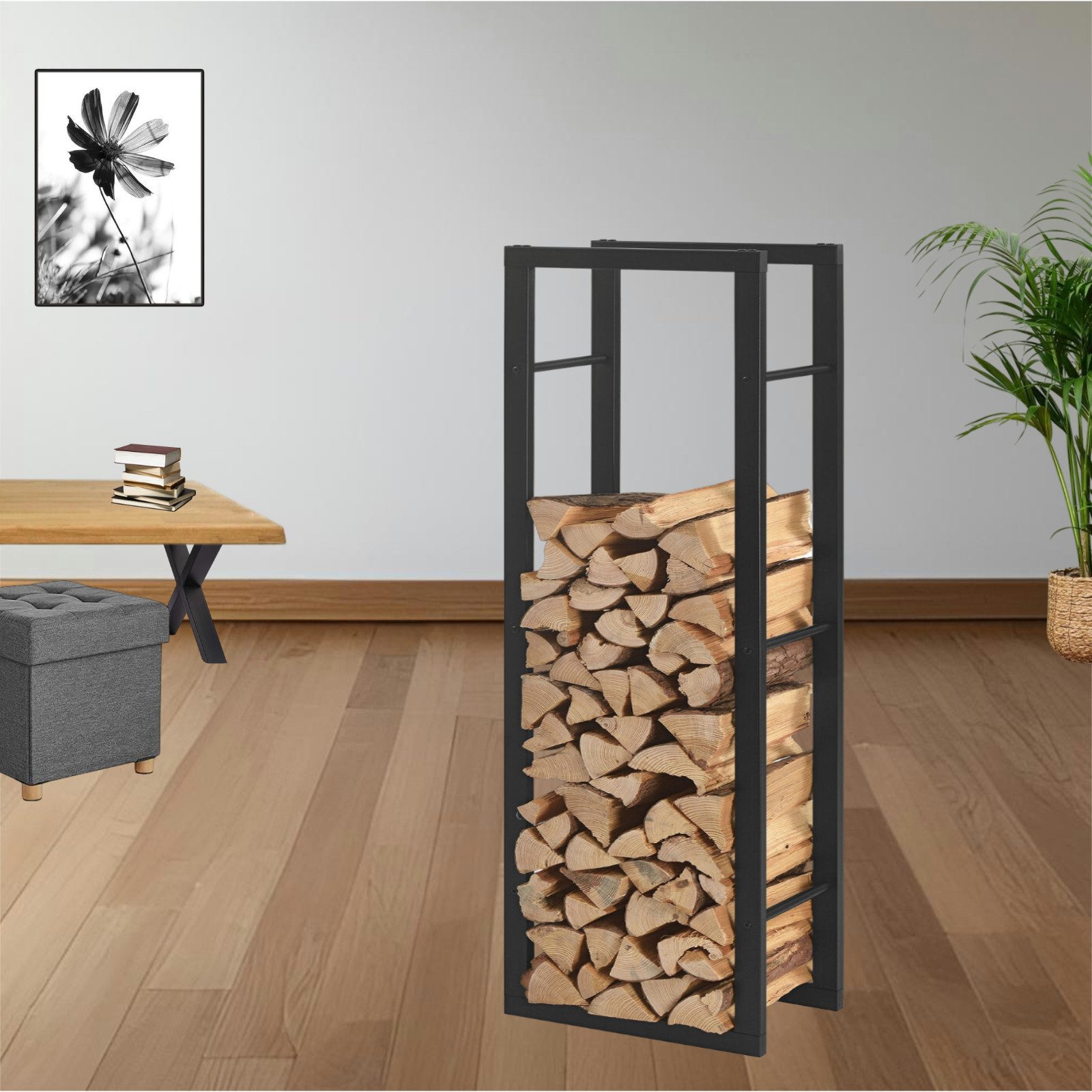 STADO Kaminholzregal Kaminholzregal Brennholzregal Feuerholzregal Aufbewahr günstig online kaufen