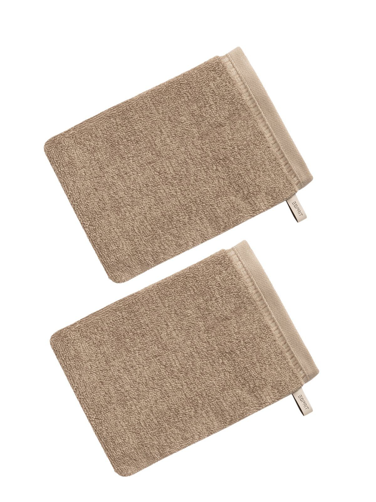 Esprit Handtücher Handtücher Collection MODERN SOLID, Frottier (Packung, 2-St), hohe Markenqualität