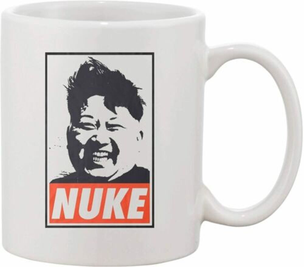 Blondie & Brownie Tasse Nuke Tasse Print Deko Kissen Pop Art Statement Motiv Wohn Accessoire, 1-tlg., Keramik, Nuke Statement Kissen Retro Pop Art Motiv