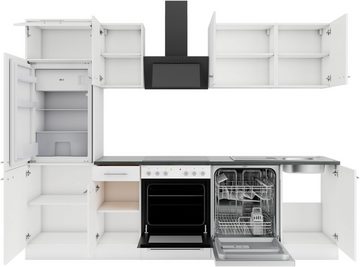 OPTIFIT Küche Bella, Breite 270 cm, wahlweise mit E-Geräten