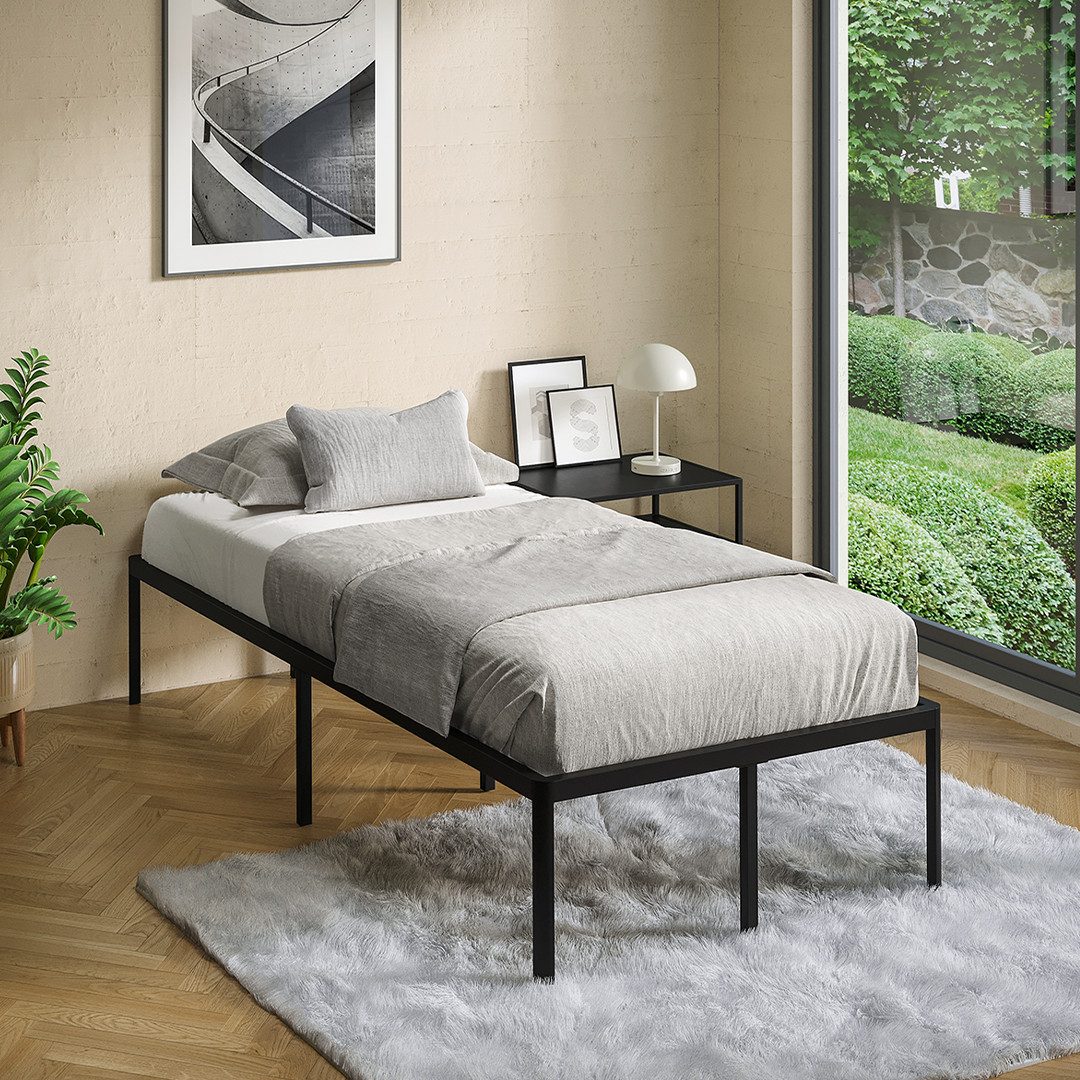 STEELSØN Bettgestell Situla aus Metall, 90x200 cm, Metallbett inkl. Lattenr günstig online kaufen