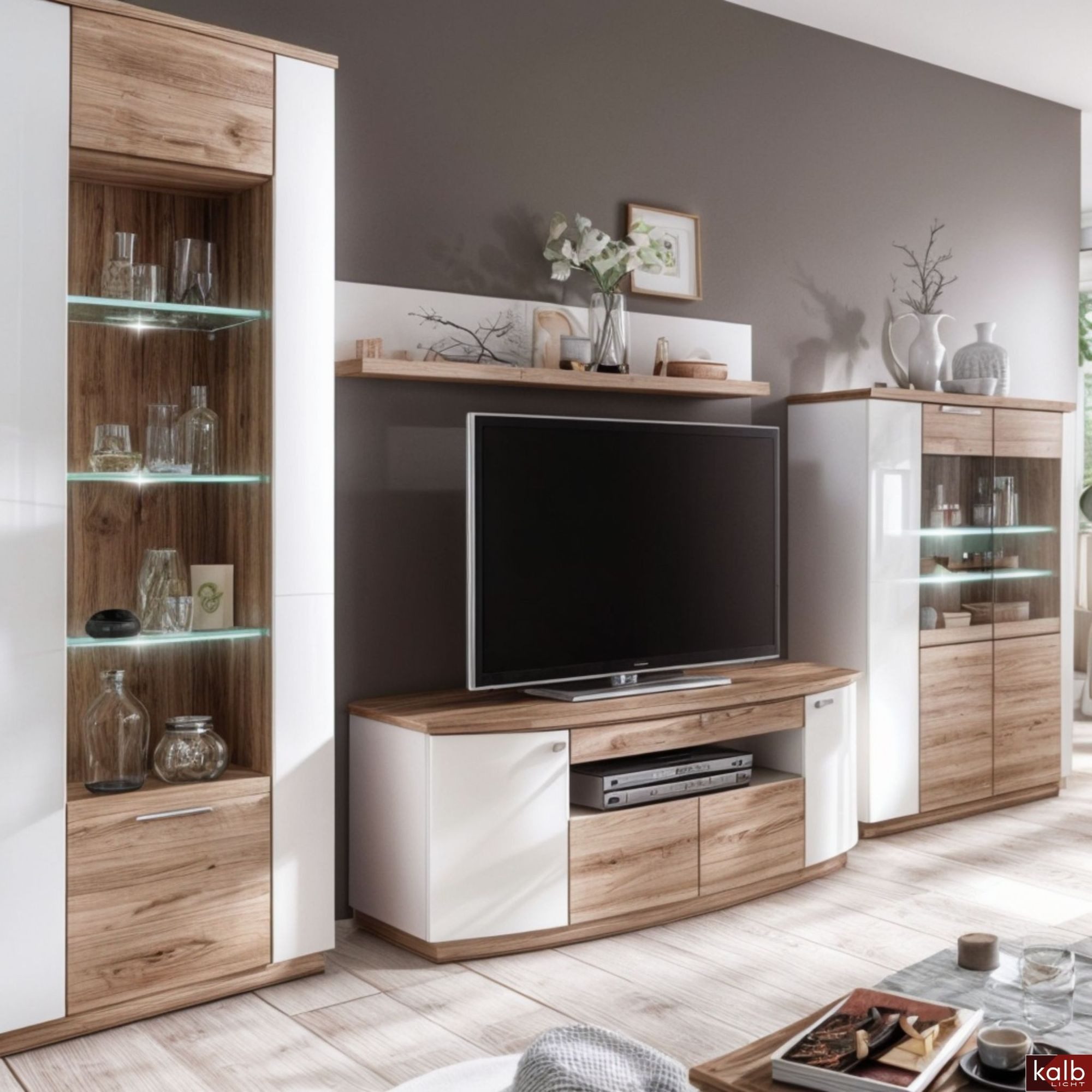 kalb LED Glaskantenbeleuchtung LED Glaskantenbeleuchtung Clip Set 3000K/500 günstig online kaufen