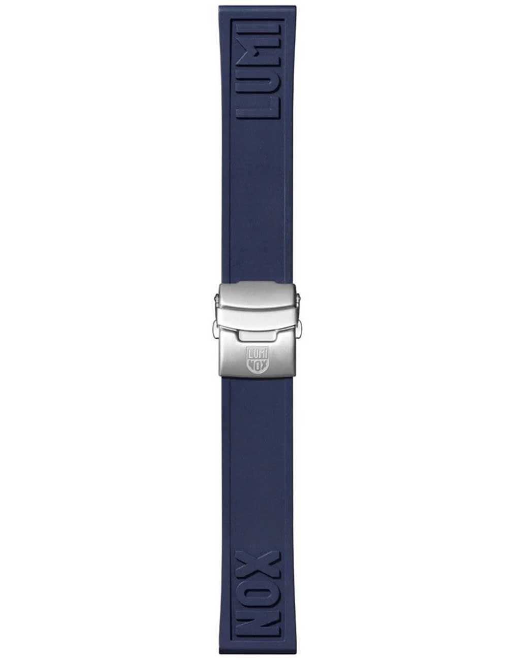 Uhrenarmband Luminox FP2406.41Q Kautschuk Armband [24 mm] dunkelblau