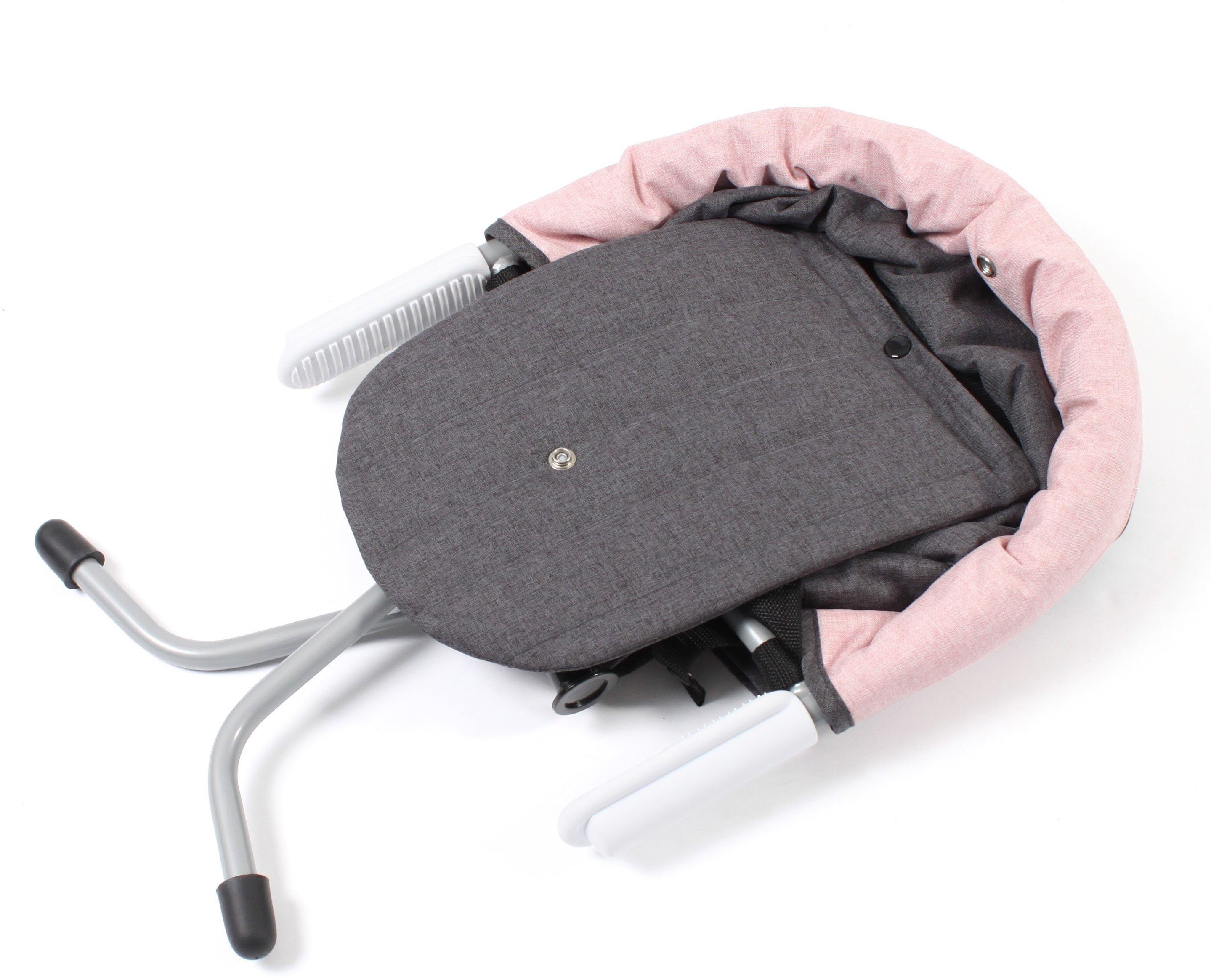 CHIC4BABY Tischsitz Relax, Melange Rosa, platzsparend günstig online kaufen
