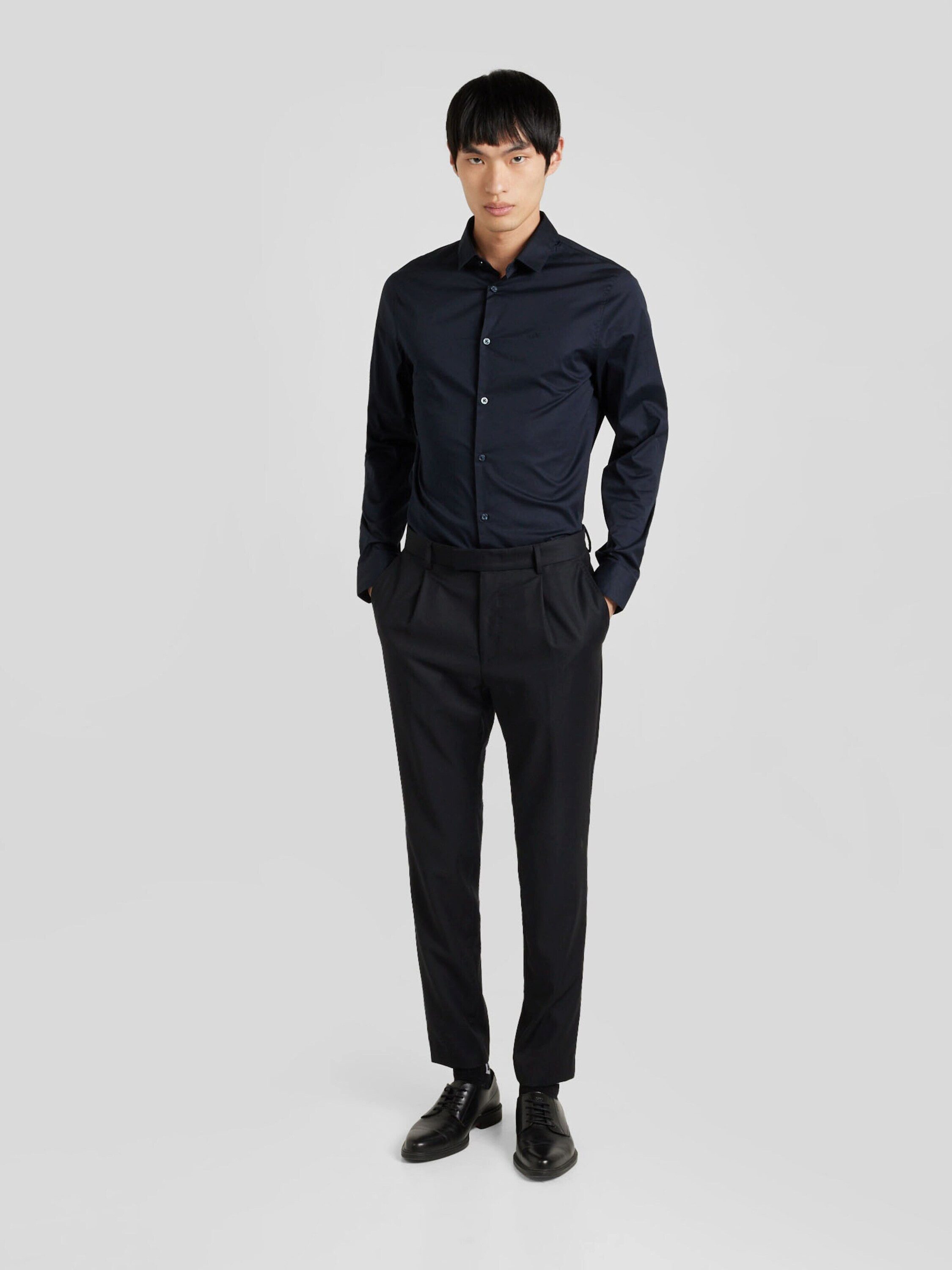 ARMANI EXCHANGE Langarmhemd Tessuto (1-tlg)