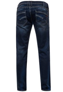 Rusty Neal Straight-Jeans RUBEN 47 in modischer Used-Optik