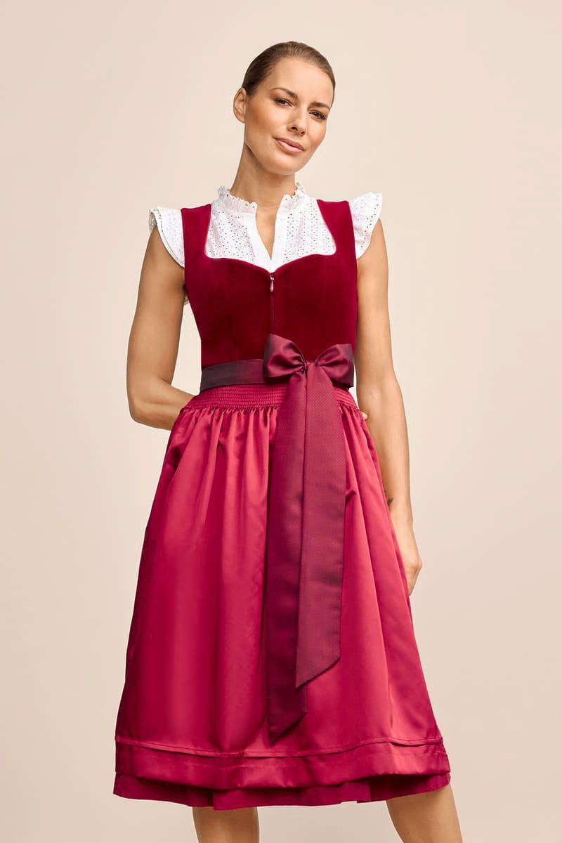 KRÜGER COLLECTION Дирндль Дирндль Anahita (70cm) rot