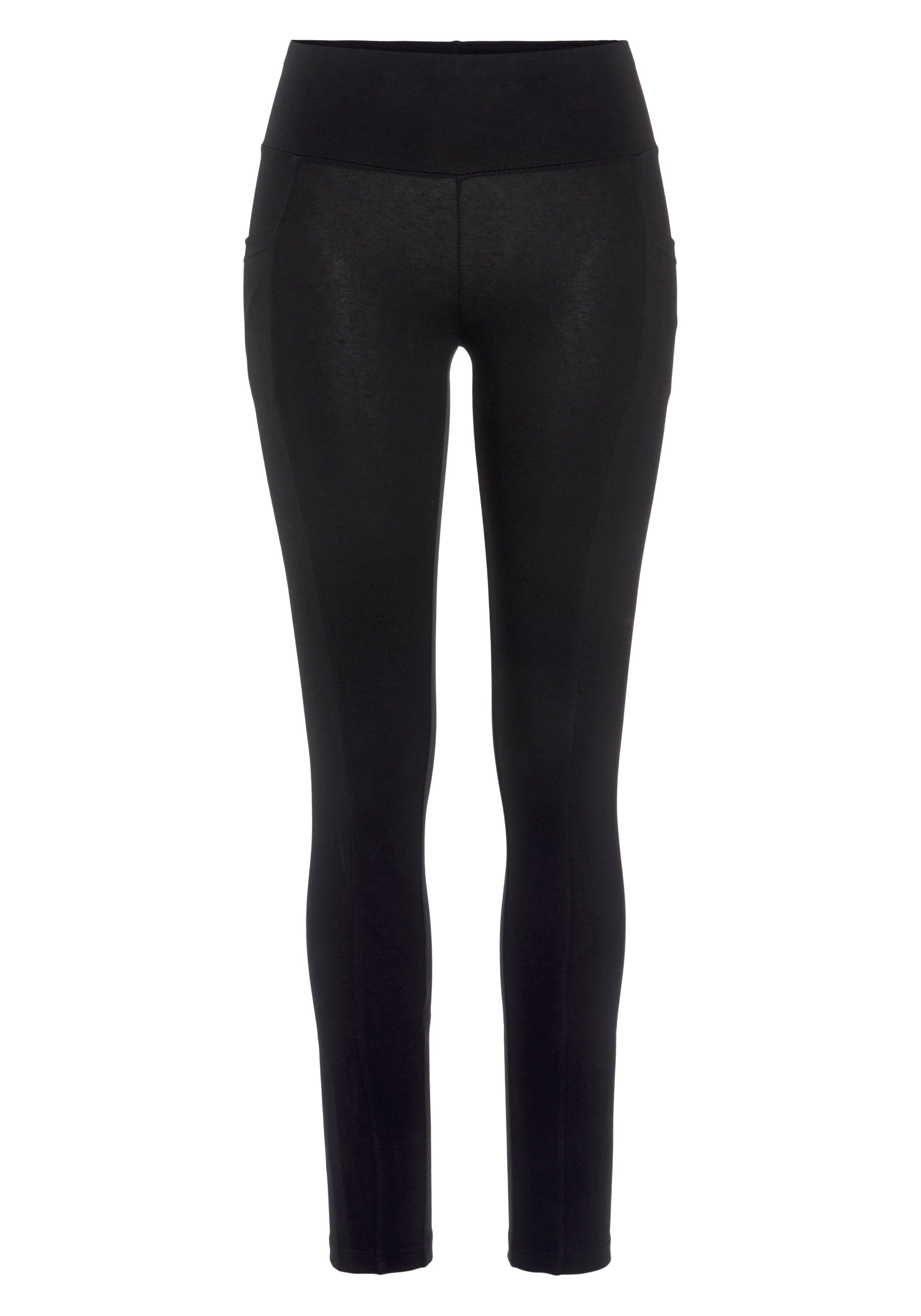 Vivance Leggings mit zwei schwarz Handytaschen