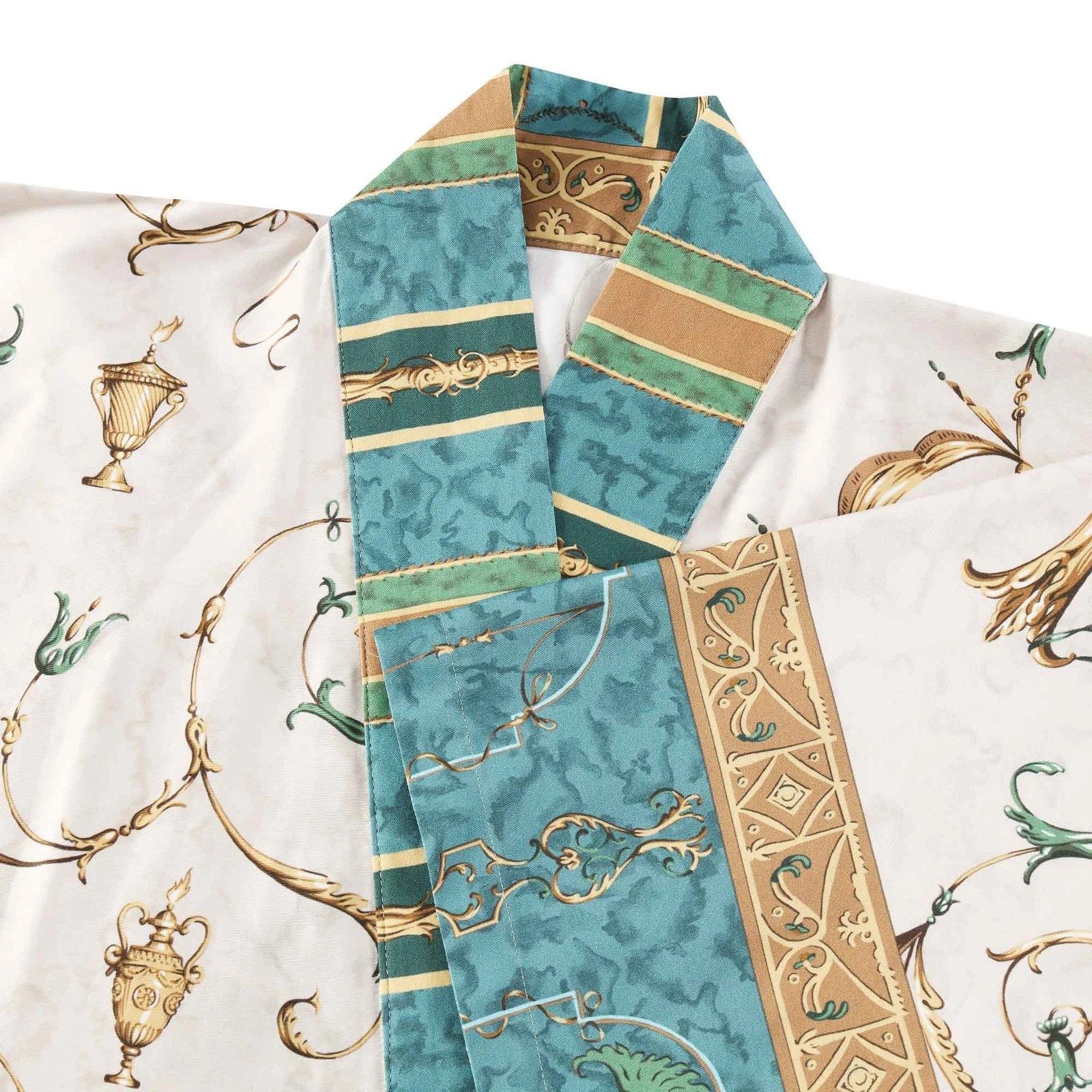 Bassetti Kimono Oplontis V2 Limited Edition in S/M, 100% Baumwolle, Gürtel