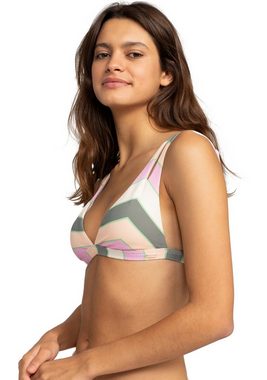Roxy Triangel-Bikini-Top VISTA STRIPE GNY3 (1-St), in großen Größen