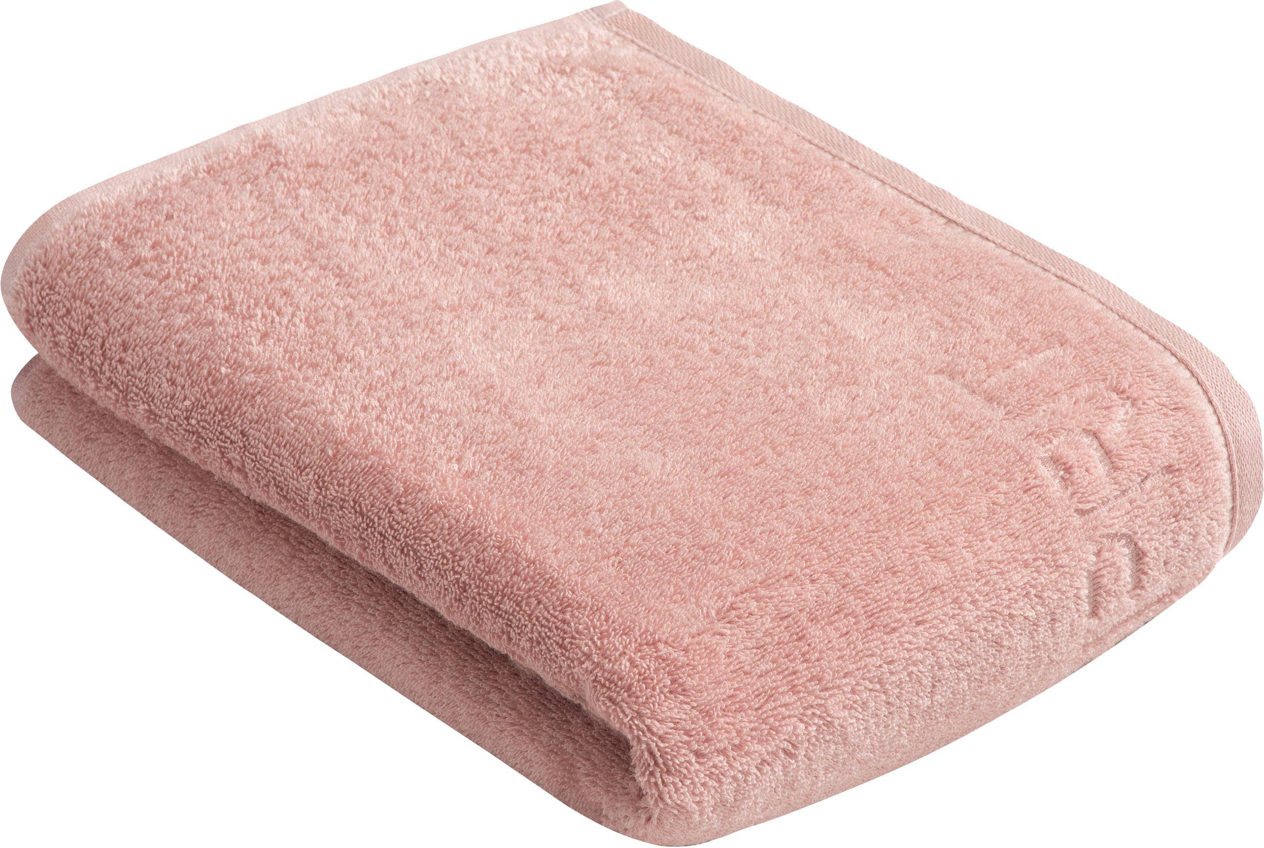 (1-St), vegan Modern Badetuch Esprit Frottier produziert Solid, rose