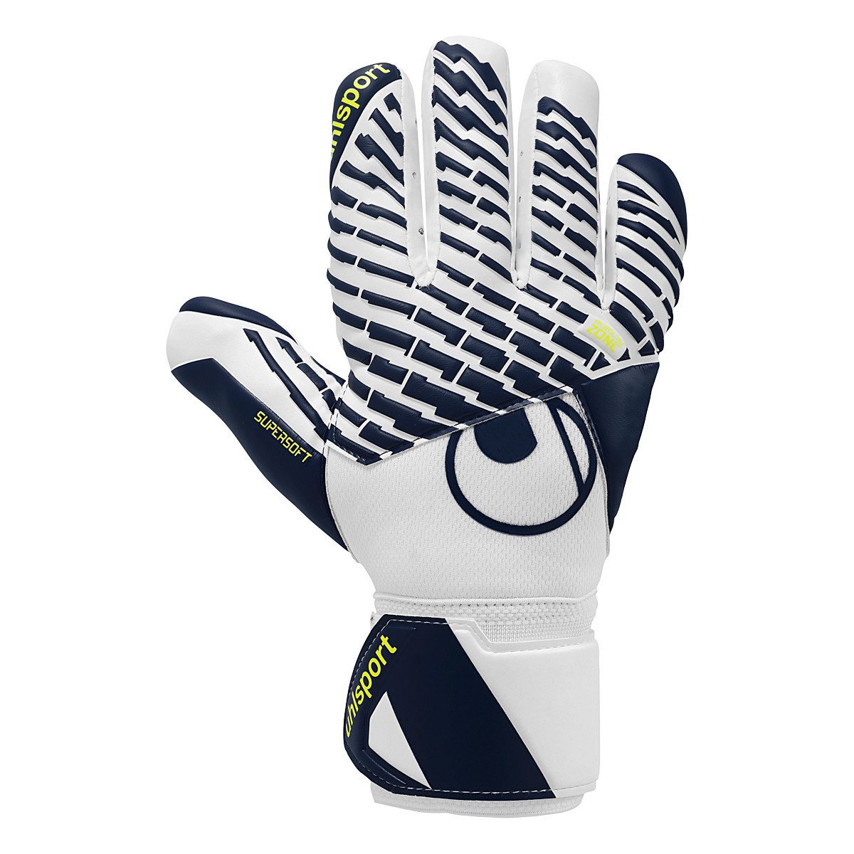 uhlsport Torwarthandschuhe Torwarthandschuhe FM Supersoft HN (Paar, 1-St., mit Verschluss)
