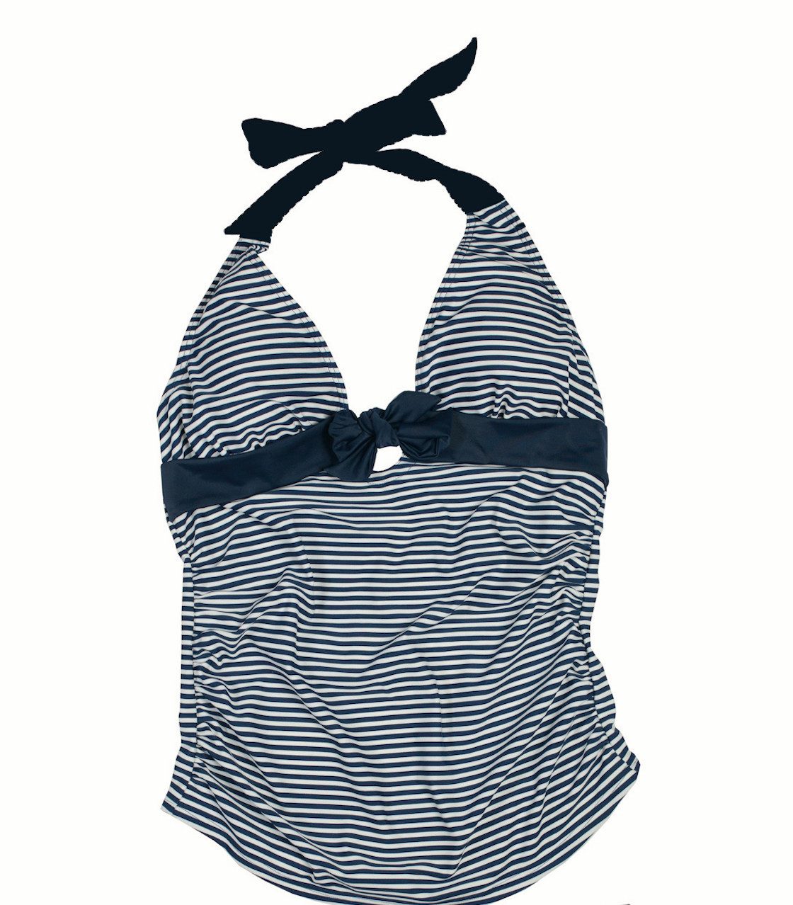 petit amour Umstandstankini ANNA Umstandsbikinitop B/C-Cup ohne Bügel, maritimes Design mit Ringelstreifen