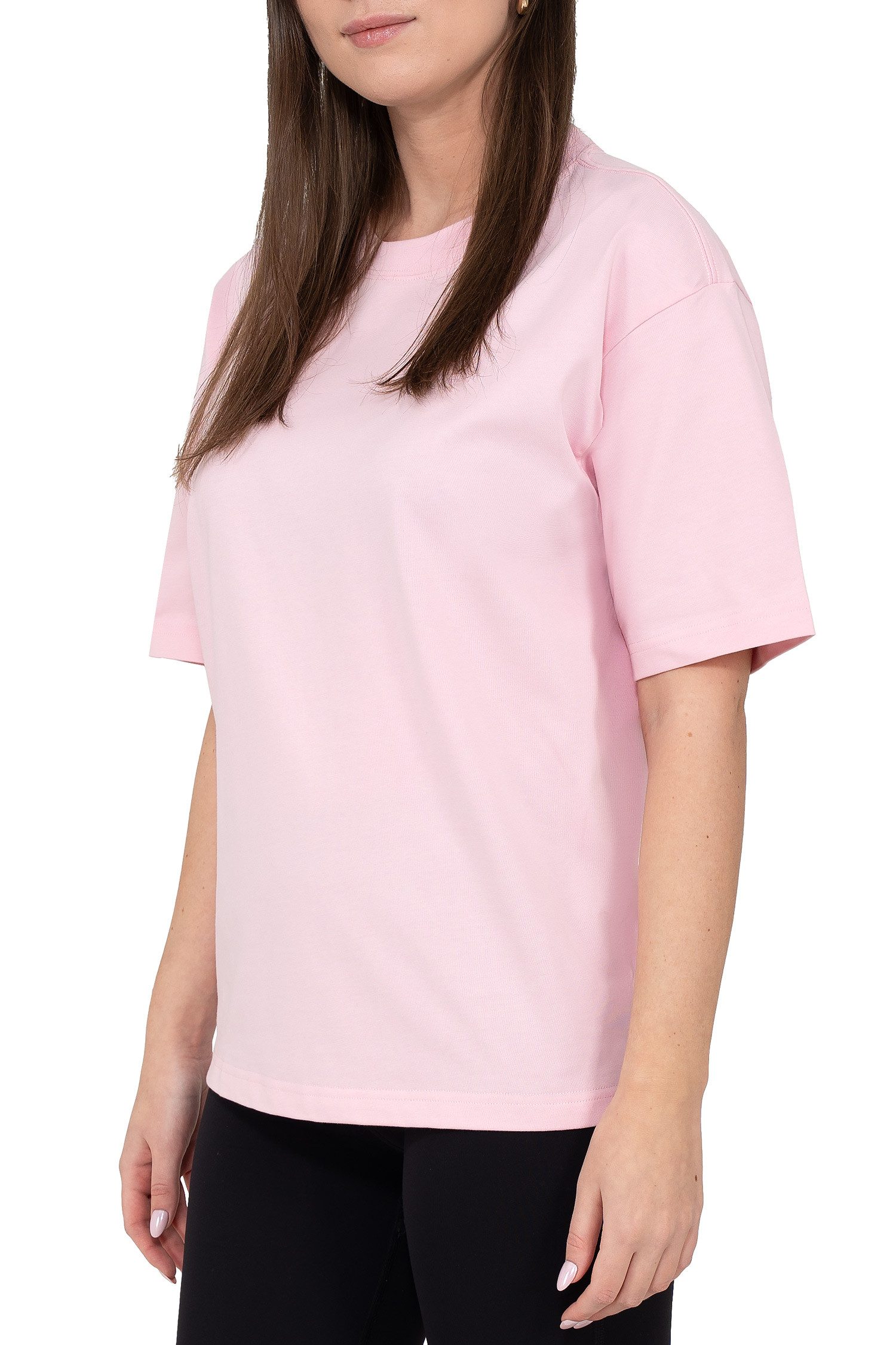 Reichstadt T-Shirt Damen Regular Fit Kurzarmshirt Shoulder Drop 25RSW071 Vielseitig kombinierbar