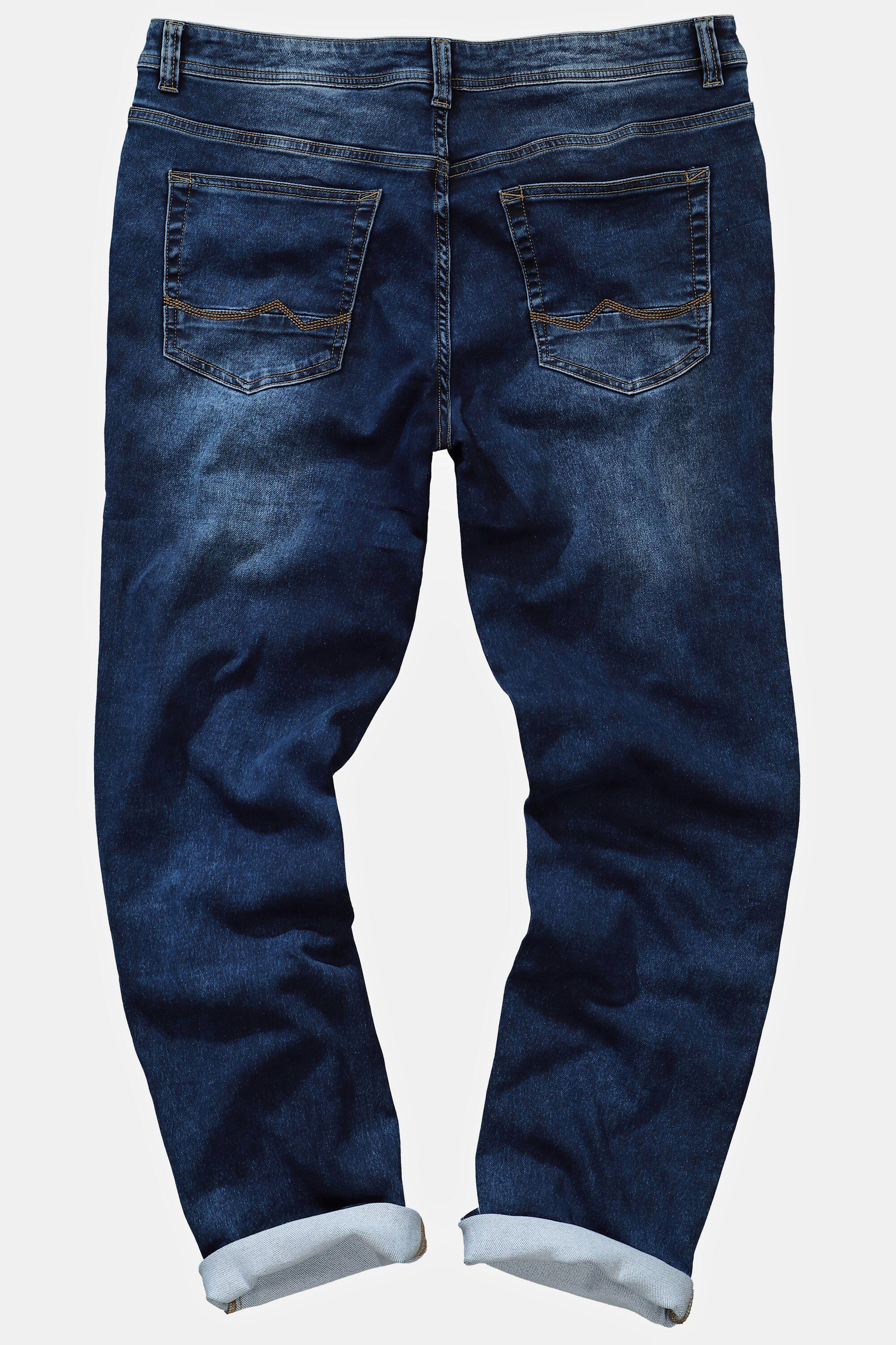 Fit Jeans Bauch-Fit Cargohose 5-Pocket Denim Staight JP1880