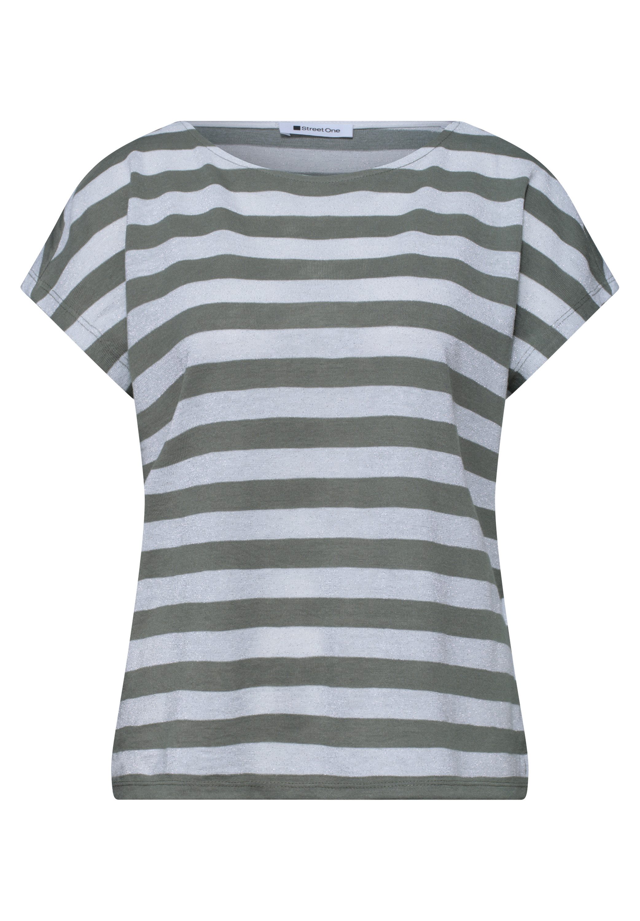 STREET ONE T-Shirt mit Glitzer-Details – Bild 4 von 5