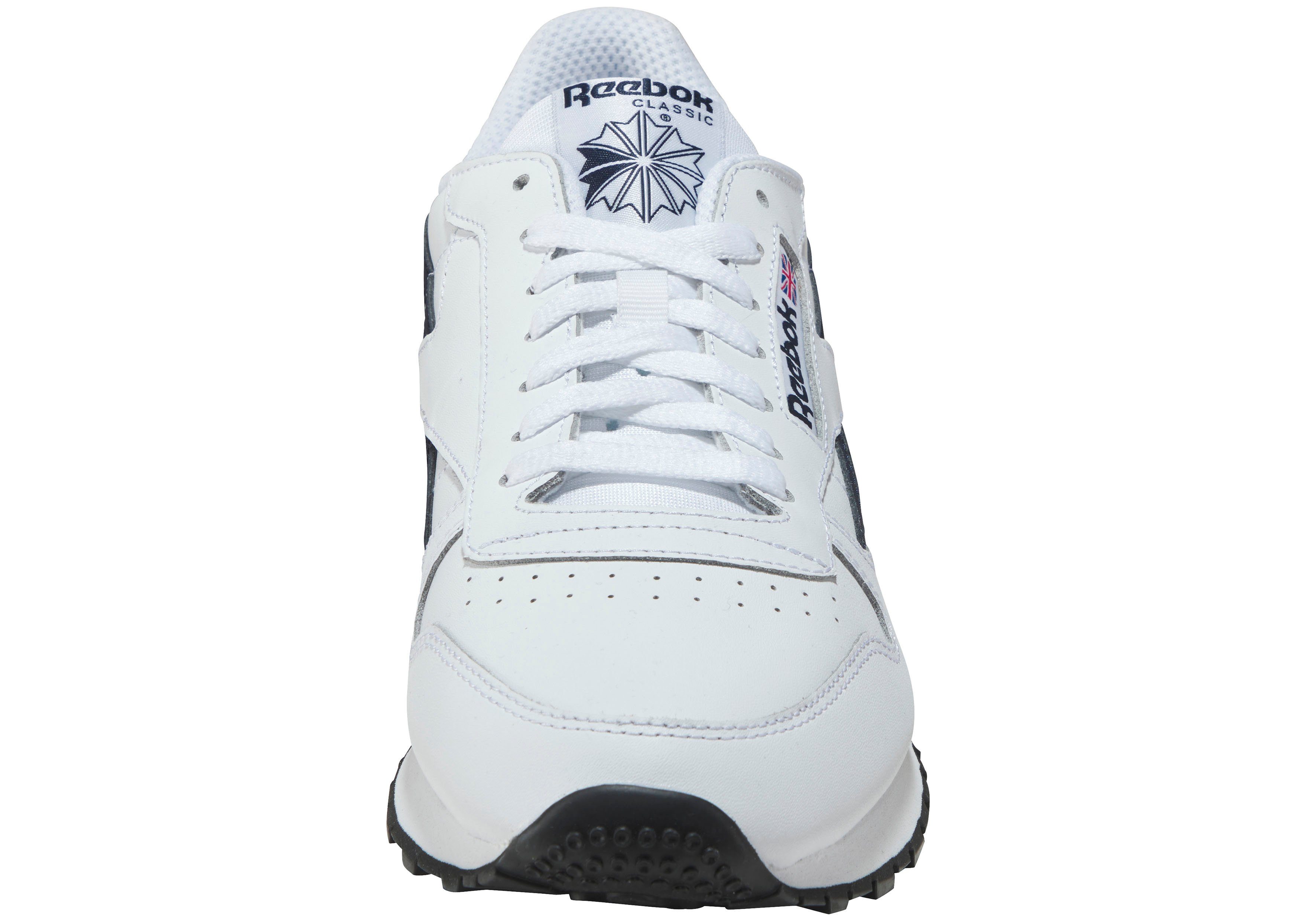 LEATHER weiß-schwarz Classic Sneaker CLASSIC Reebok