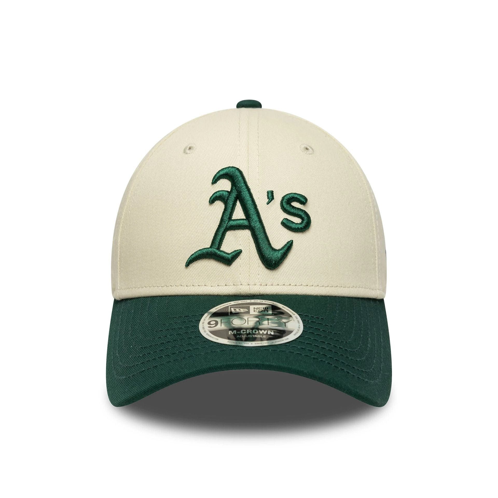 New Era Baseball Cap New Era 9FORTY Cap Oakland Athletics MC beige