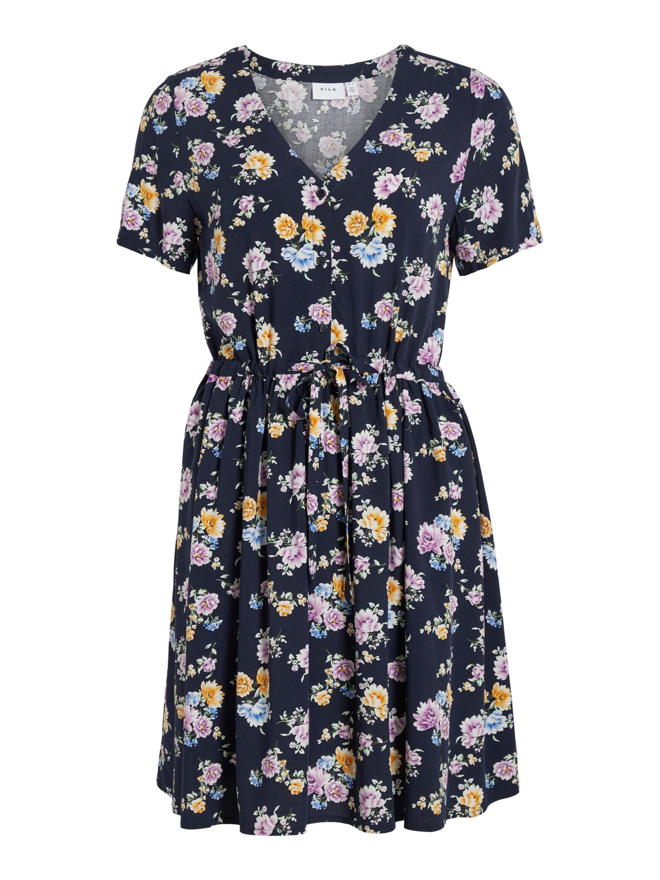 Vila Jerseykleid Lise (1-tlg) Drapiert/gerafft günstig online kaufen
