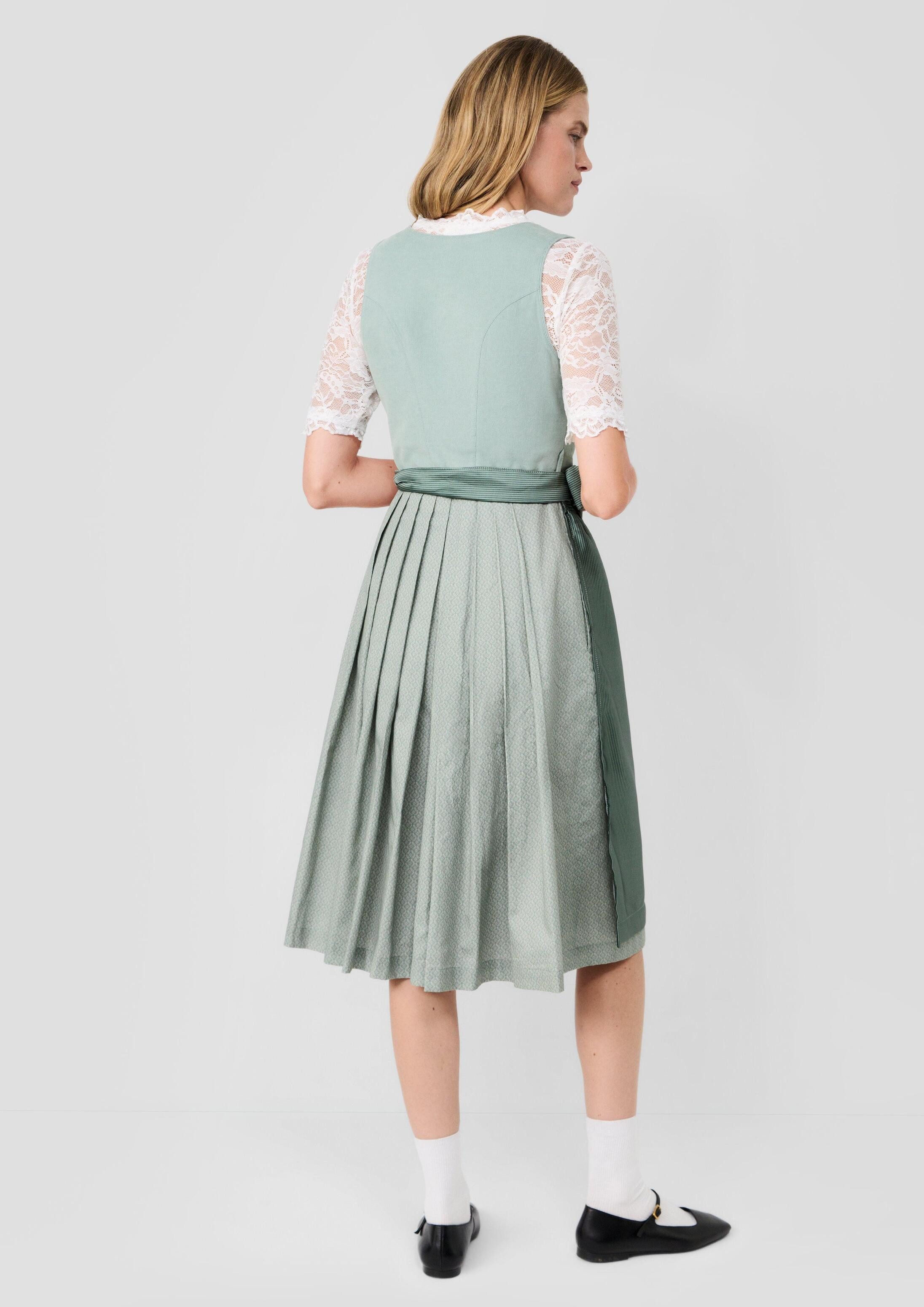 s.Oliver Kurzarmbluse Bluse Dirndlbluse