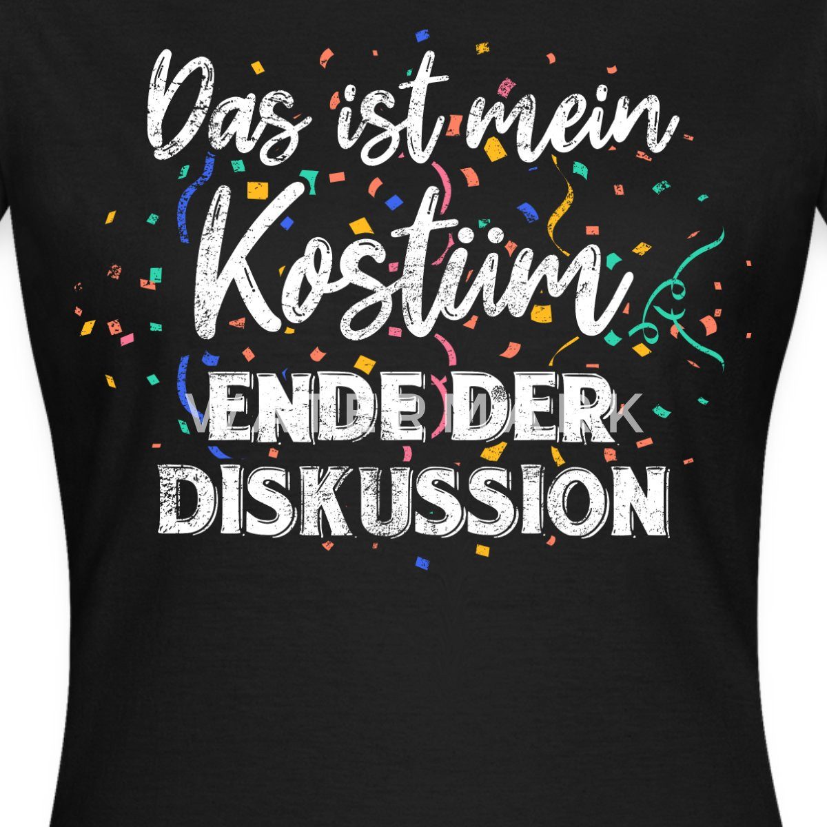 Spreadshirt T-Shirt Das Ist Mein Kostüm Ende Fasching Outfit Sarkastisch Fr günstig online kaufen