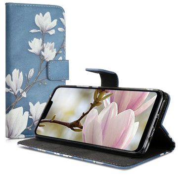 kwmobile Handyhülle Wallet Case für Huawei Mate 20 Lite, Hülle mit Ständer Kartenfächer - Handyhülle